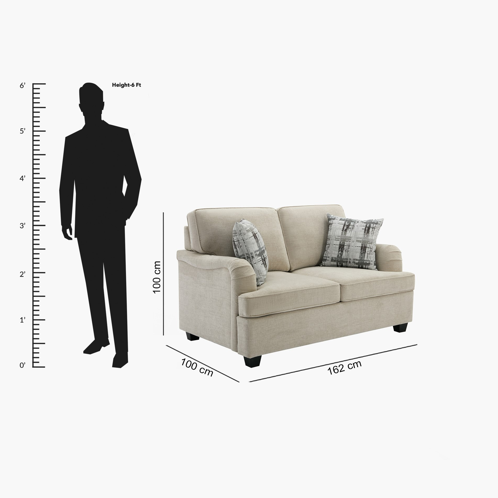 California NXT 2-Seater Fabric Sofa with 2 Cushions-hbxlivingroom-sofasandarmchairs-sofas-image-11