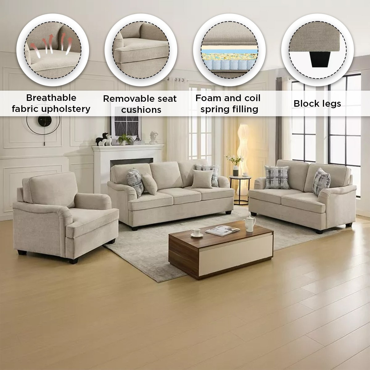 California NXT Armchair Fabric Sofa-hbxlivingroom-sofasandarmchairs-sofas-image-5