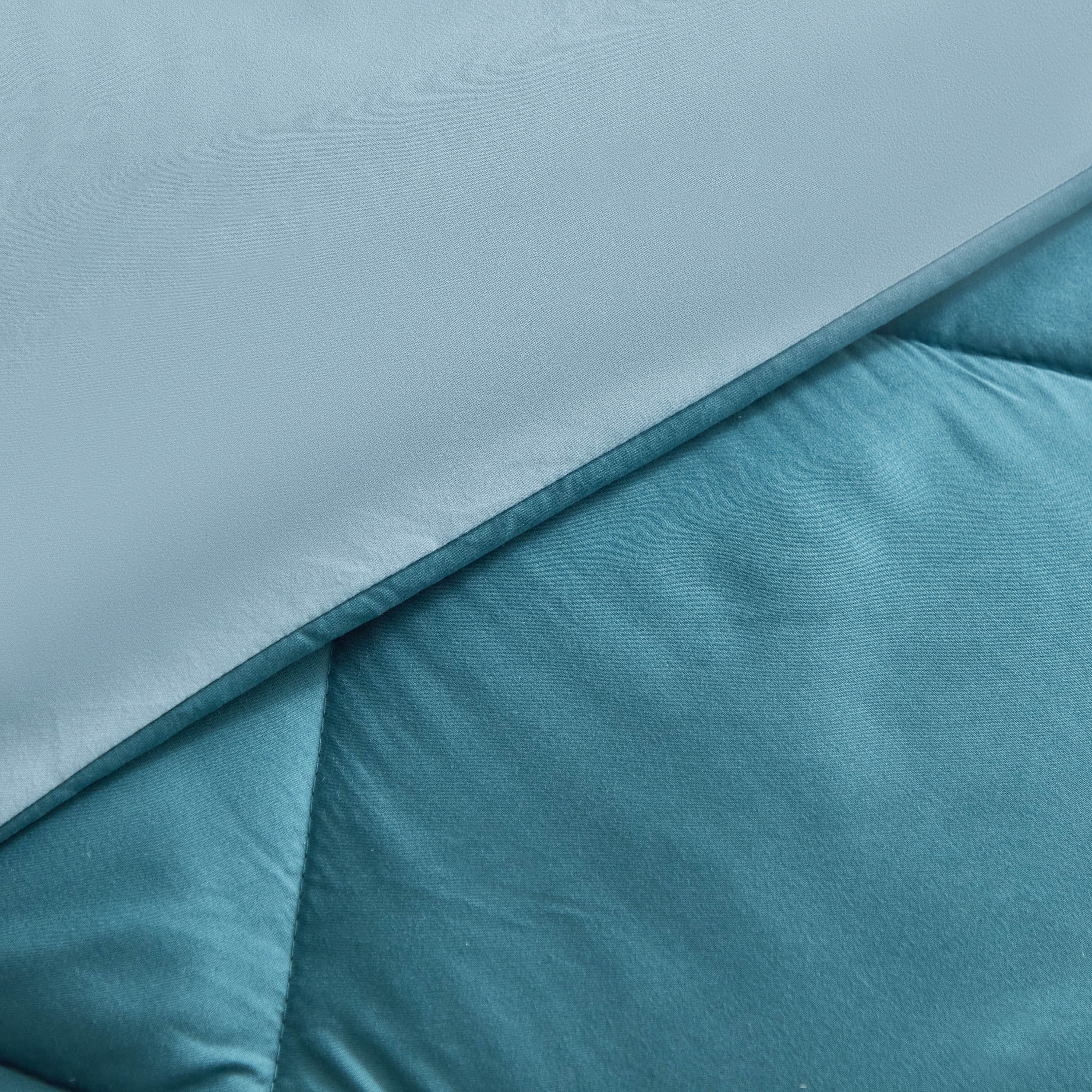 Derby 2-Piece Twin Reversible Microfibre Comforter Set - 160x220 cm-hbxhomeware-hbxbedroom-image-6