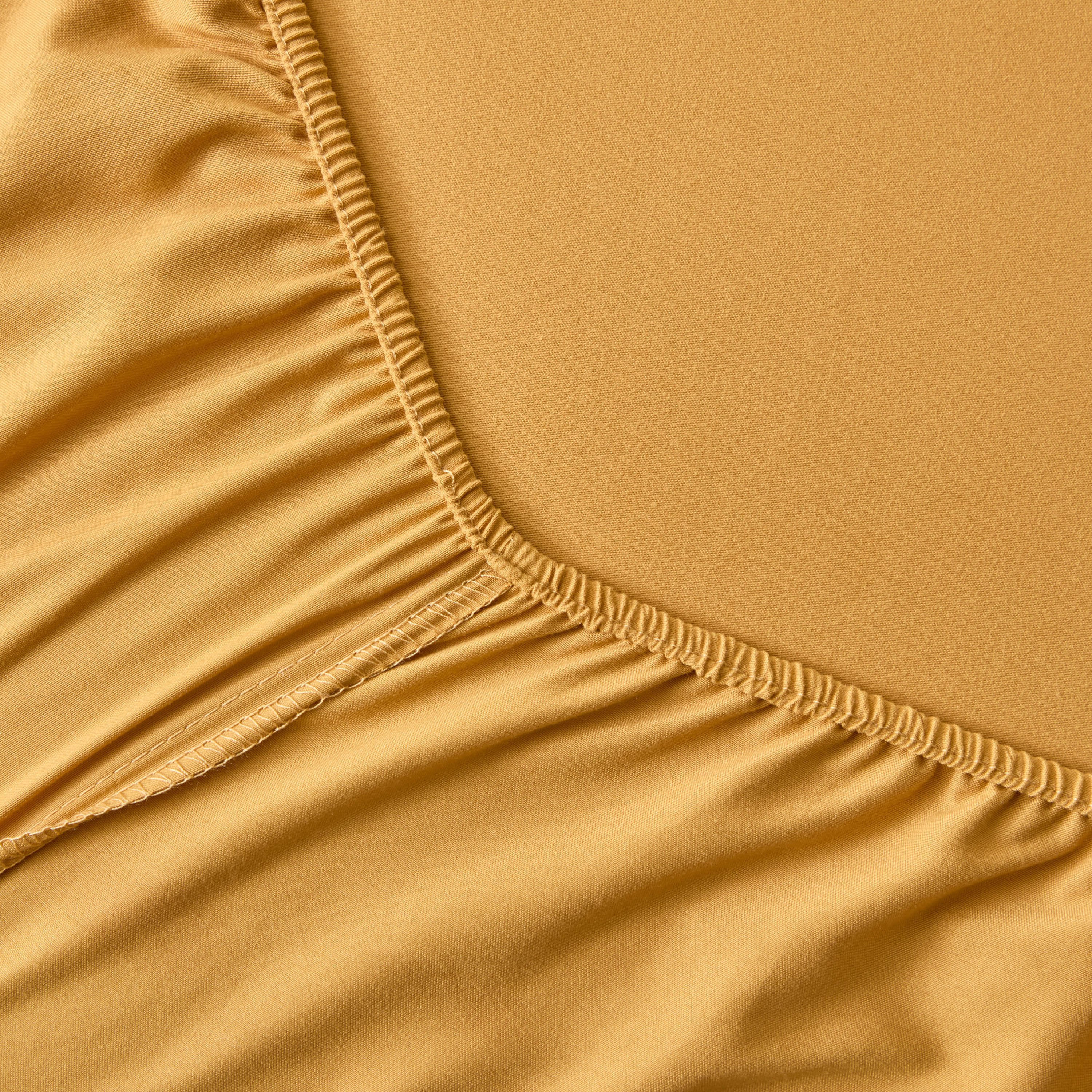 Derby Solid Microfiber Double Fitted Sheet - 140x200+25 cm-hbxhomeware-hbxbedroom-image-5