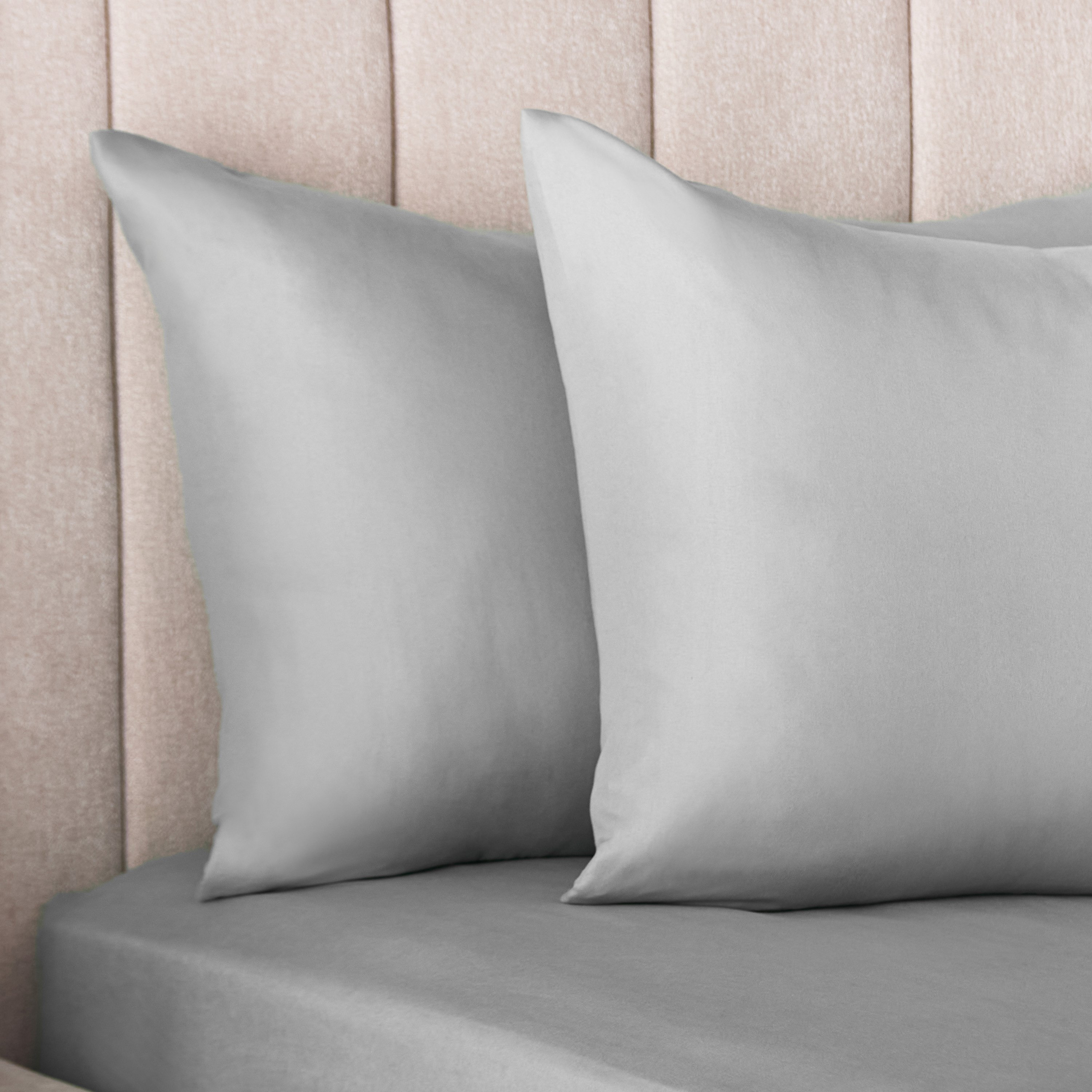 Derby 2-Piece Solid Microfibre Pillowcase Set - 45x70 cm-hbxhomeware-hbxbedroom-image-3