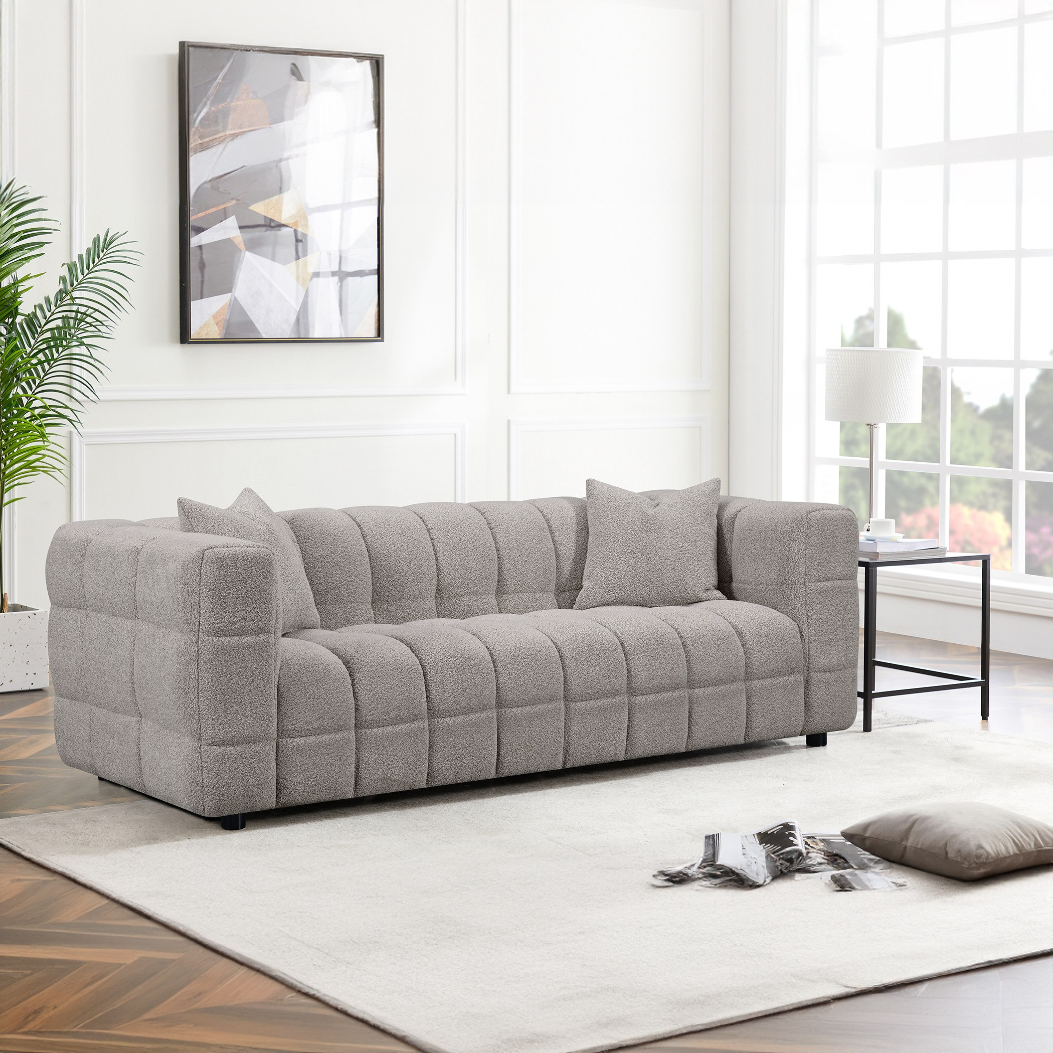 كنبة قماش 3 مقاعد مع 3 وسائد من سوين-hbxlivingroom-sofasandarmchairs-sofas-image-1
