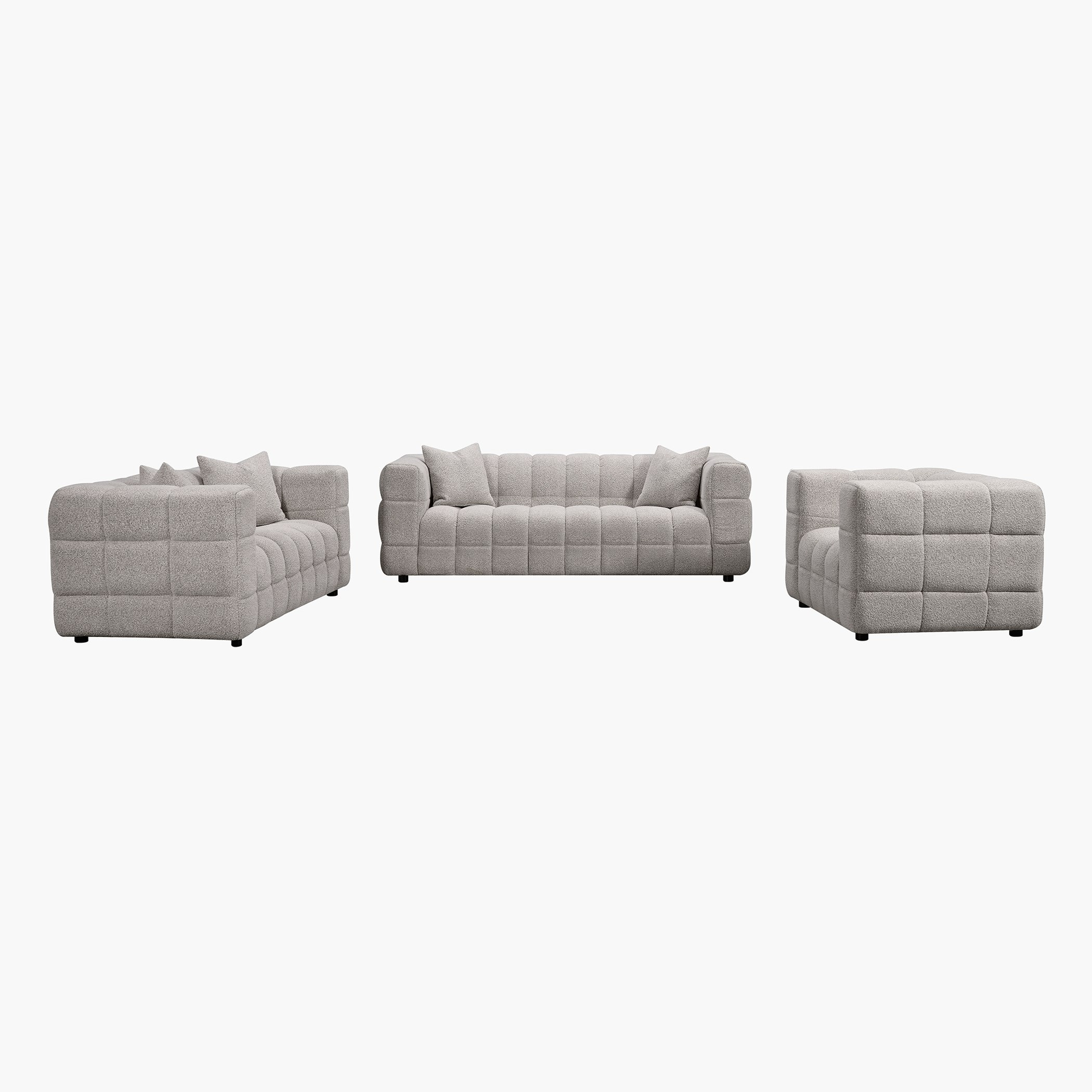 Swen Armchair Fabric Sofa with Cushion-hbxlivingroom-sofasandarmchairs-sofas-image-8