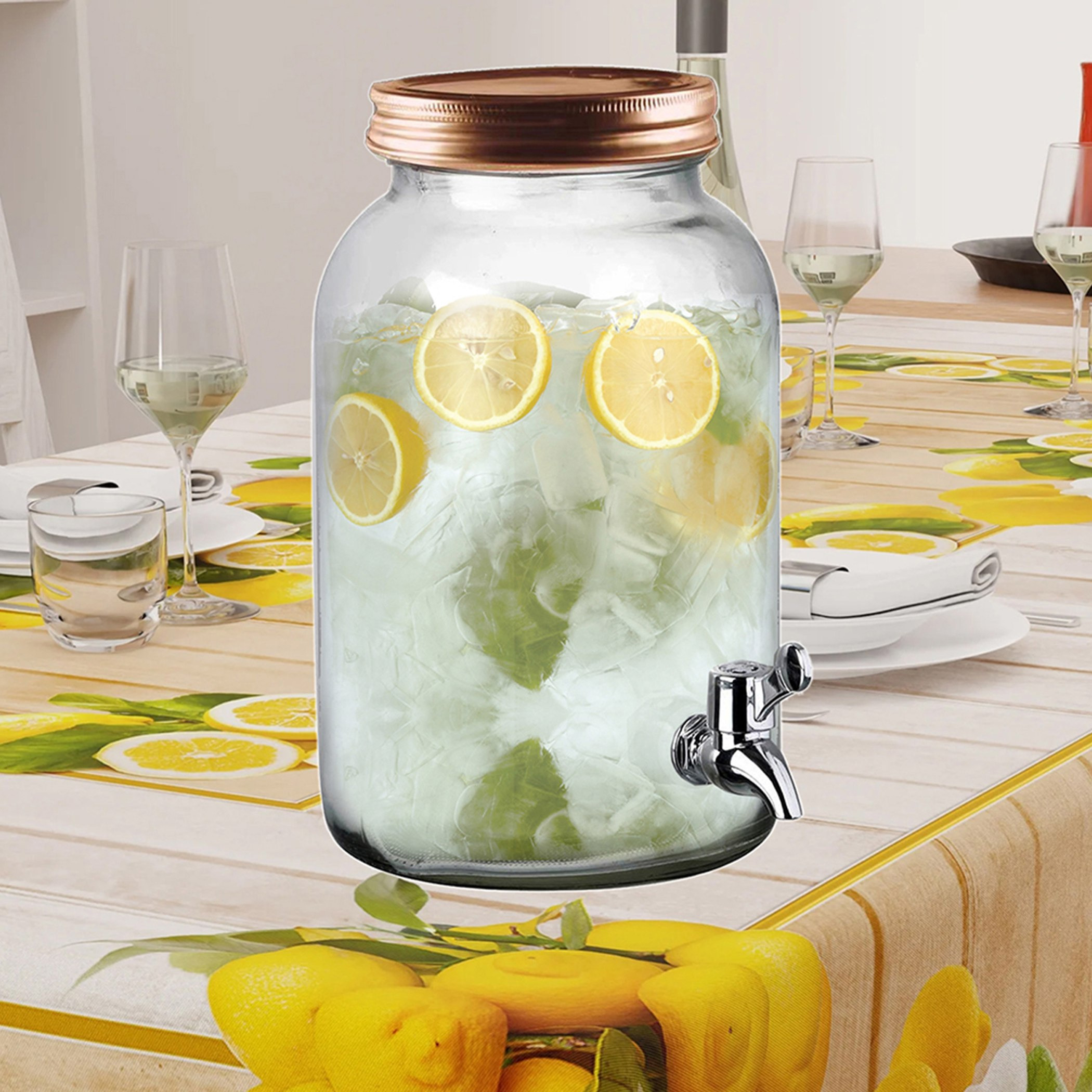 Amity Glass Beverage Dispenser - 3.25 L-hbxhomeware-hbxkitchen-image-1