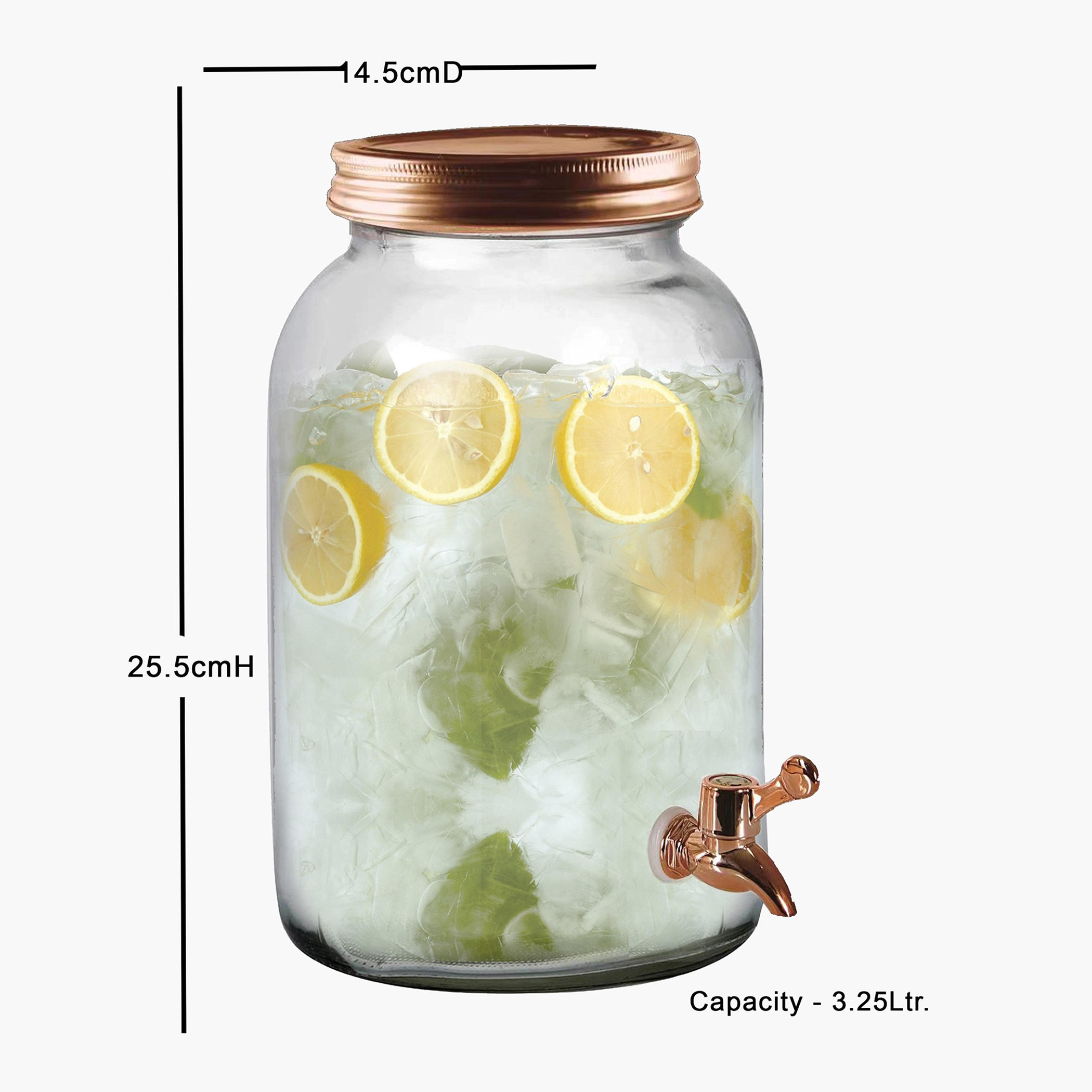 Amity Glass Beverage Dispenser - 3.25 L-hbxhomeware-hbxkitchen-image-4