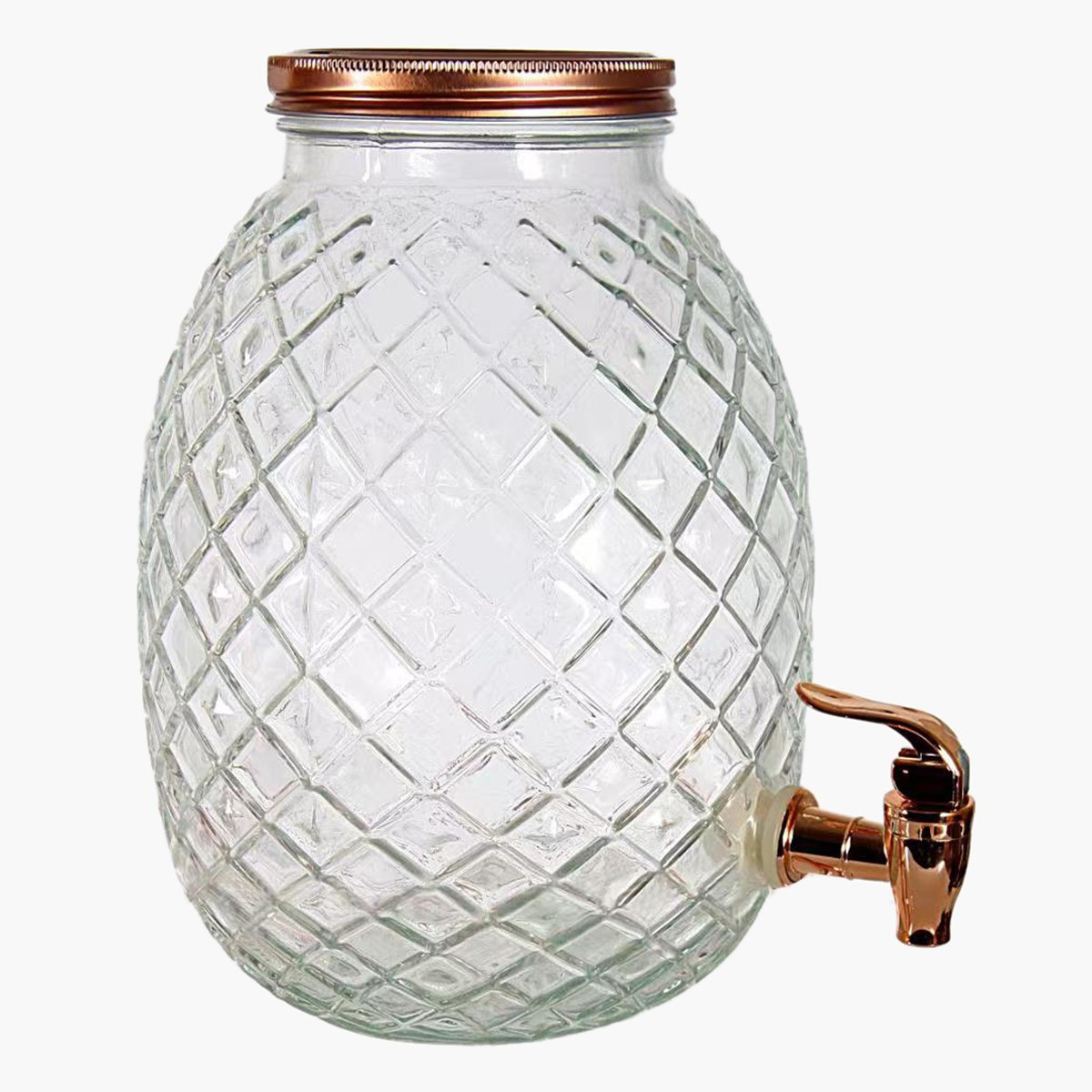 موزع مشروبات زجاجي مع حامل على شكل أناناس من آميتي - 4 لتر-hbxhomeware-hbxkitchen-image-4