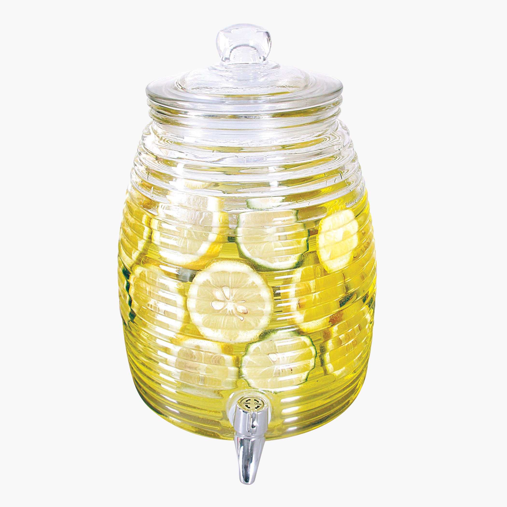 Amity Glass Beverage Dispenser with Stand - 6 L-hbxhomeware-hbxkitchen-image-4