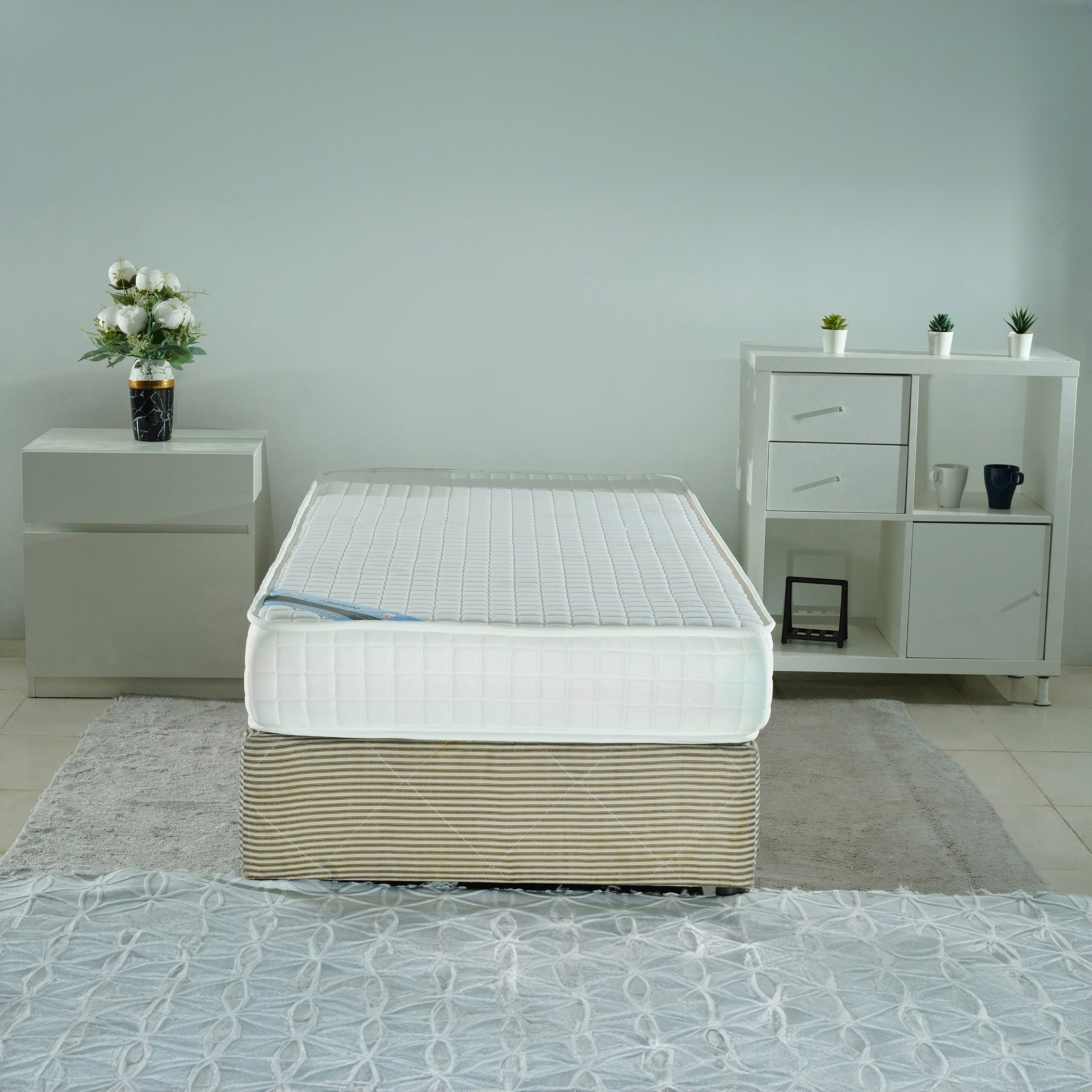 SleepEase iSupreme Side Foam Encased Medium Firm Bonnell Spring Single Mattress - 90x190x22 cm-PROMO_HB_KSA_HBX10_190925-image-3