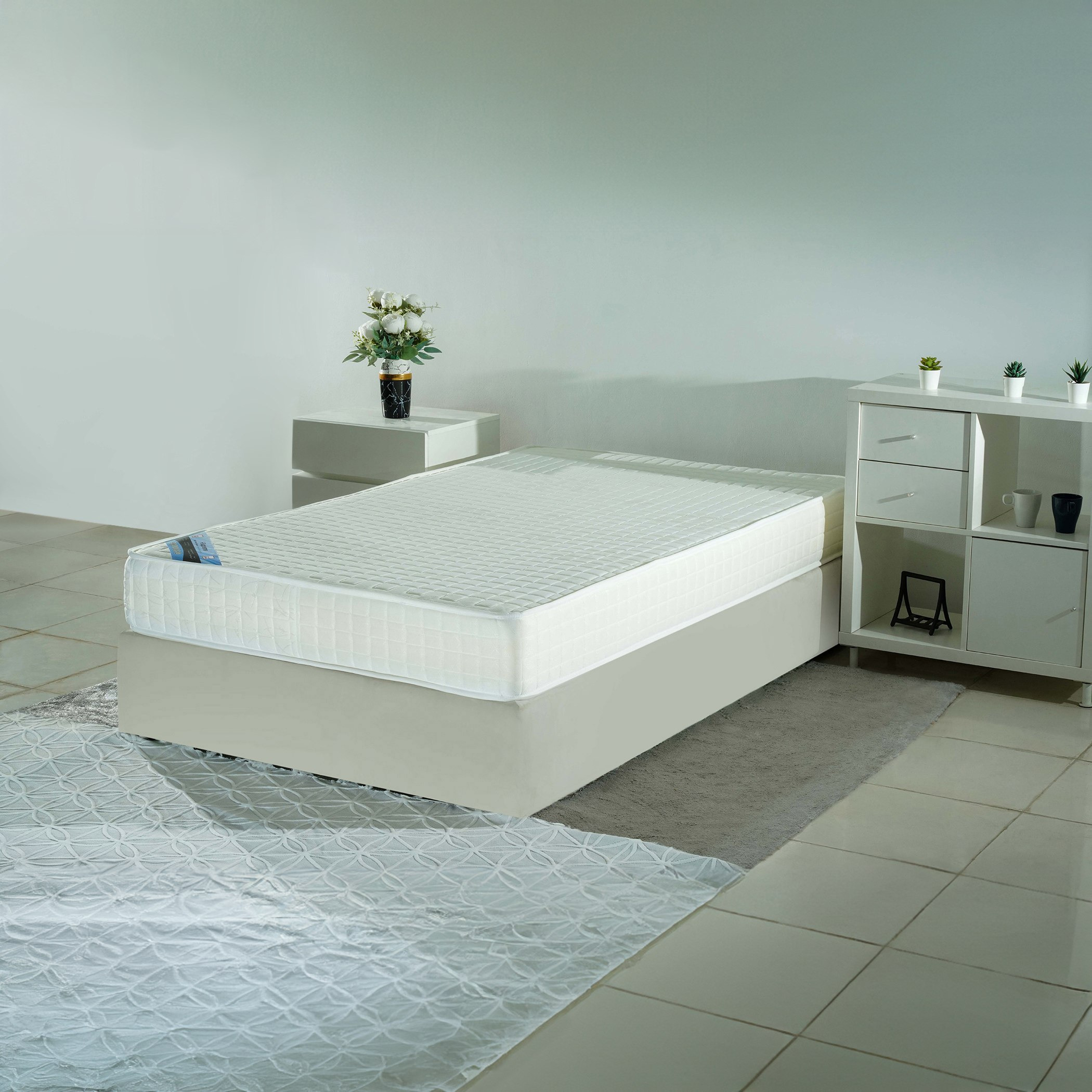 SleepEase iSupreme Side Foam Encased Medium Firm Bonnell Spring Queen Mattress - 150x200x22 cm-hbxbedroom-mattresses-queen-image-11