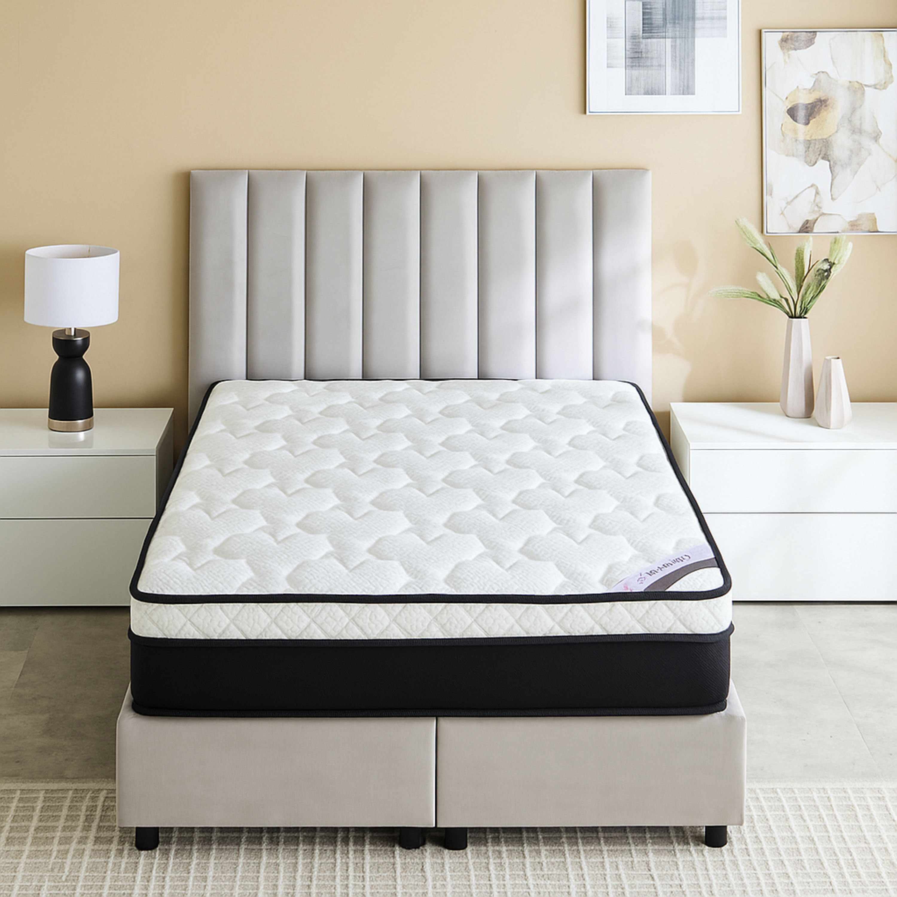 SleepNest iRepose Box Top Medium Firm Bonnell Spring Queen Mattress - 150x200x24 cm-PROMO_HB_KSA_HBX10_190925-image-2