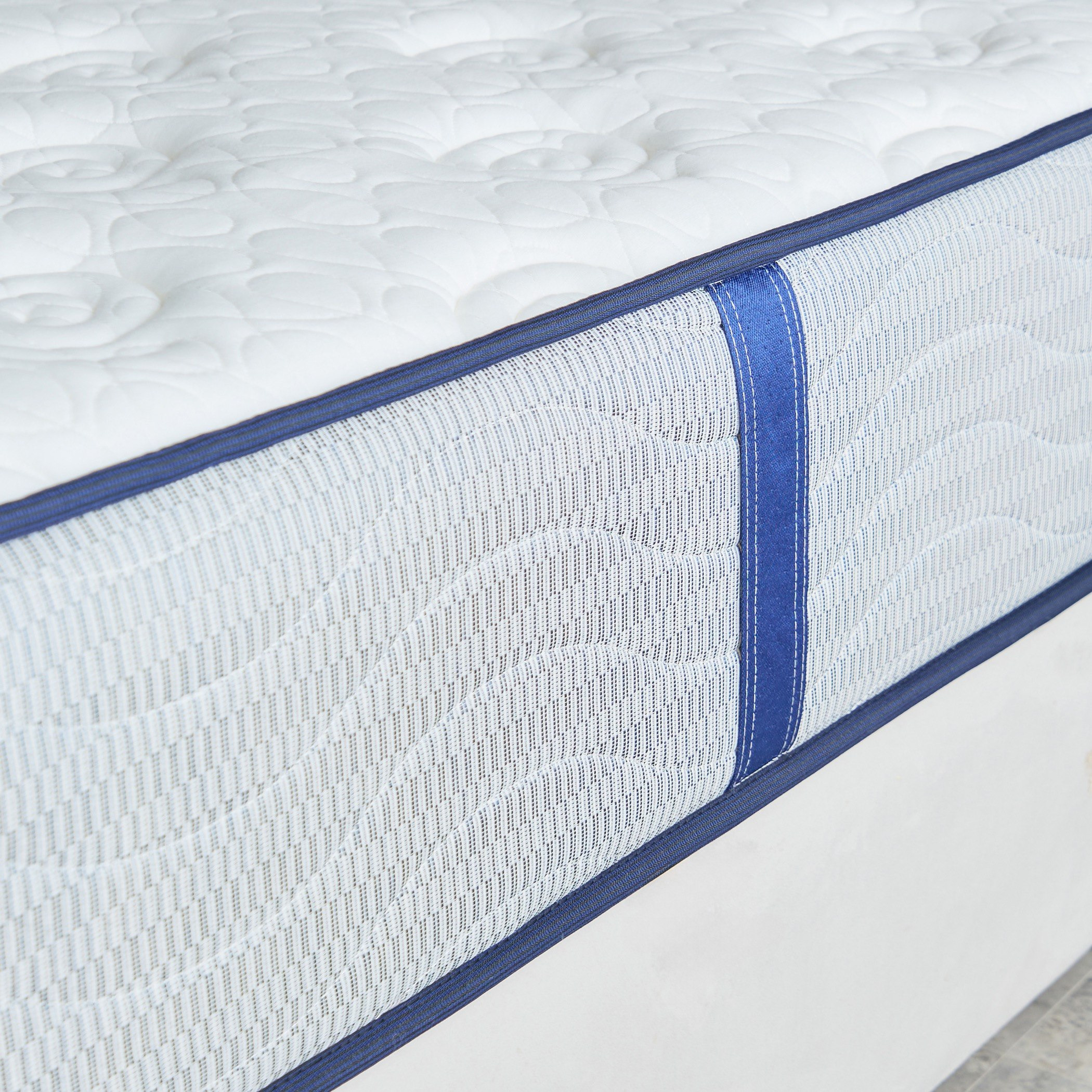 SleepLuxe iCool Gel infused Memory Foam Medium Firm Pocket Spring Queen Mattress - 140x200x25 cm-PROMO_HB_KSA_HBX10_190925-image-6
