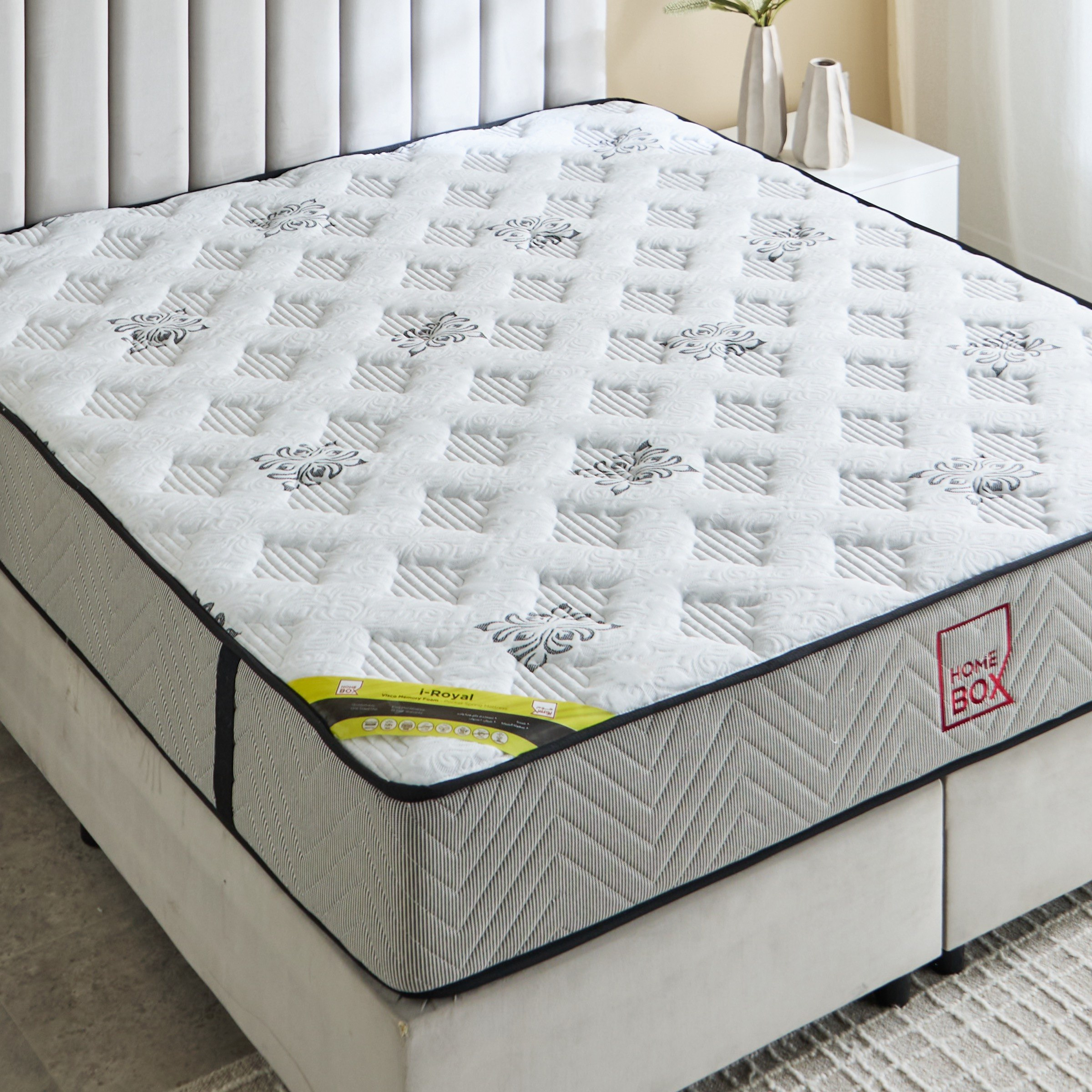 مرتبة كينج فيسكو بنوابض جيبية من سليب لوكس آي رويال فيسكو - 180x200x25 سم-hbxfurniture-mattresses-king-image-4