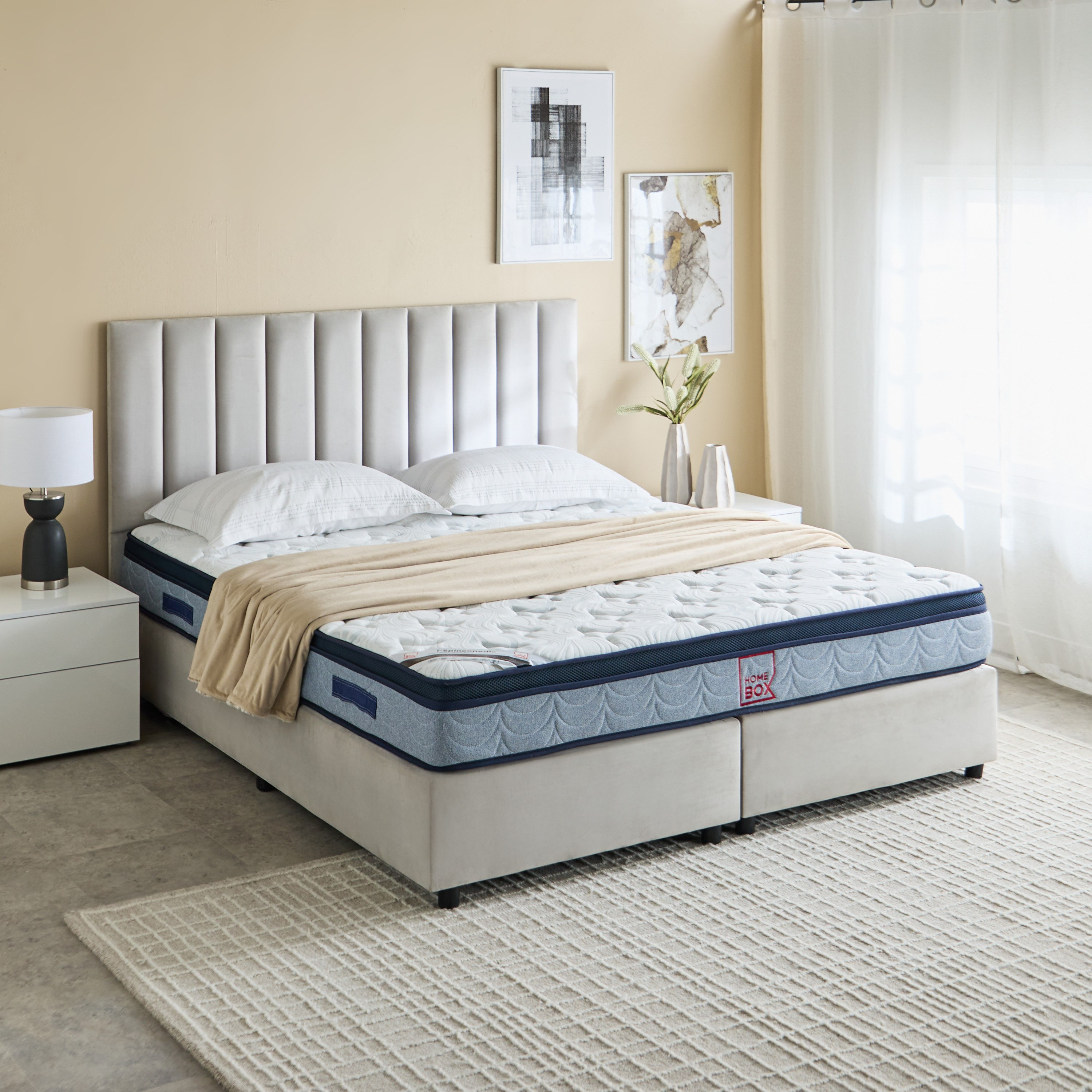 SleepNest iSpineopedic Dual Comfort Rebonded Medium Firm Memory Foam Mattress - 160x200x22 cm-PROMO_HB_KSA_HBX10_190925-image-8