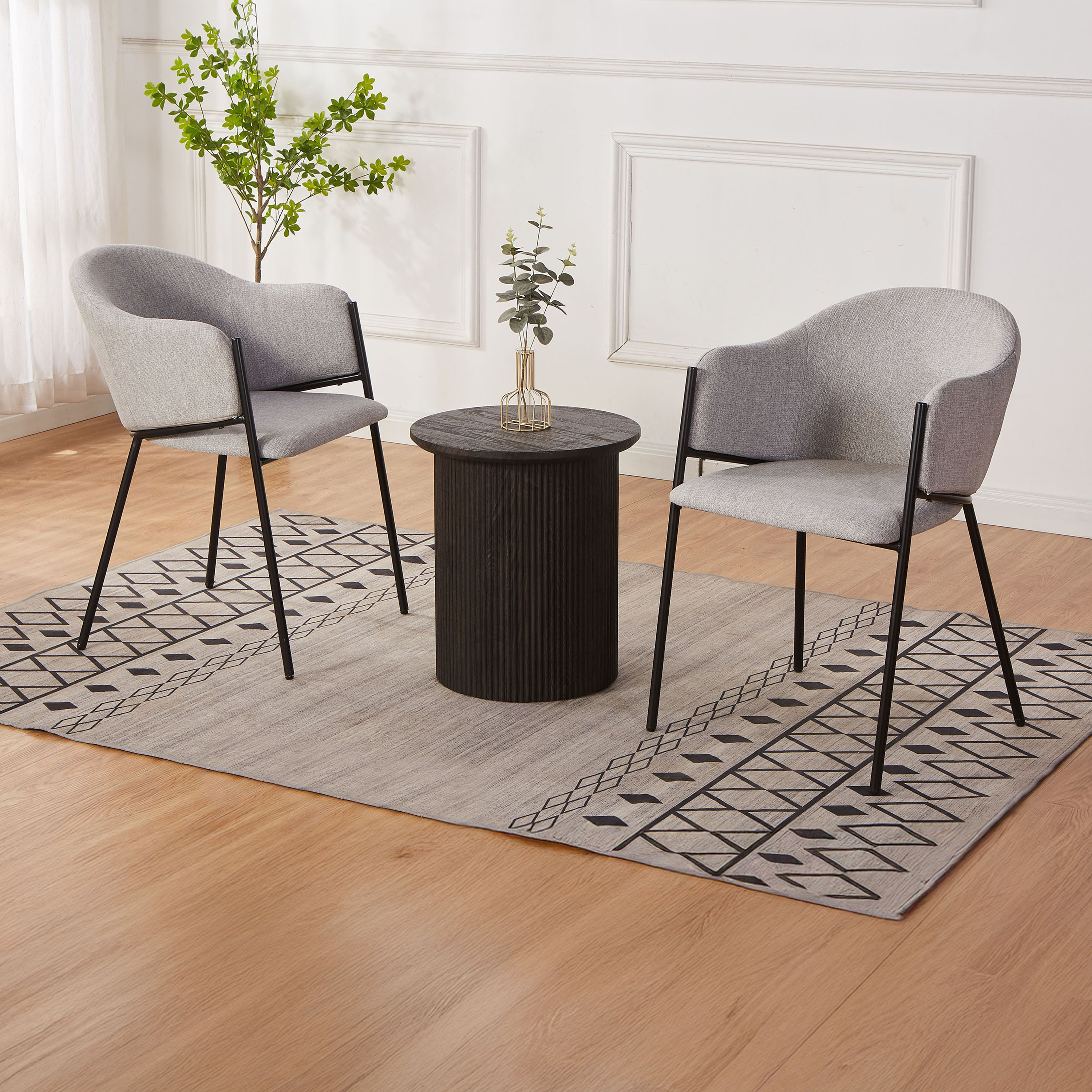 Barnsley 2-Seater Tea Table Set-hbxfurniture-diningtablesandsets-diningsets-twoseater-image-1
