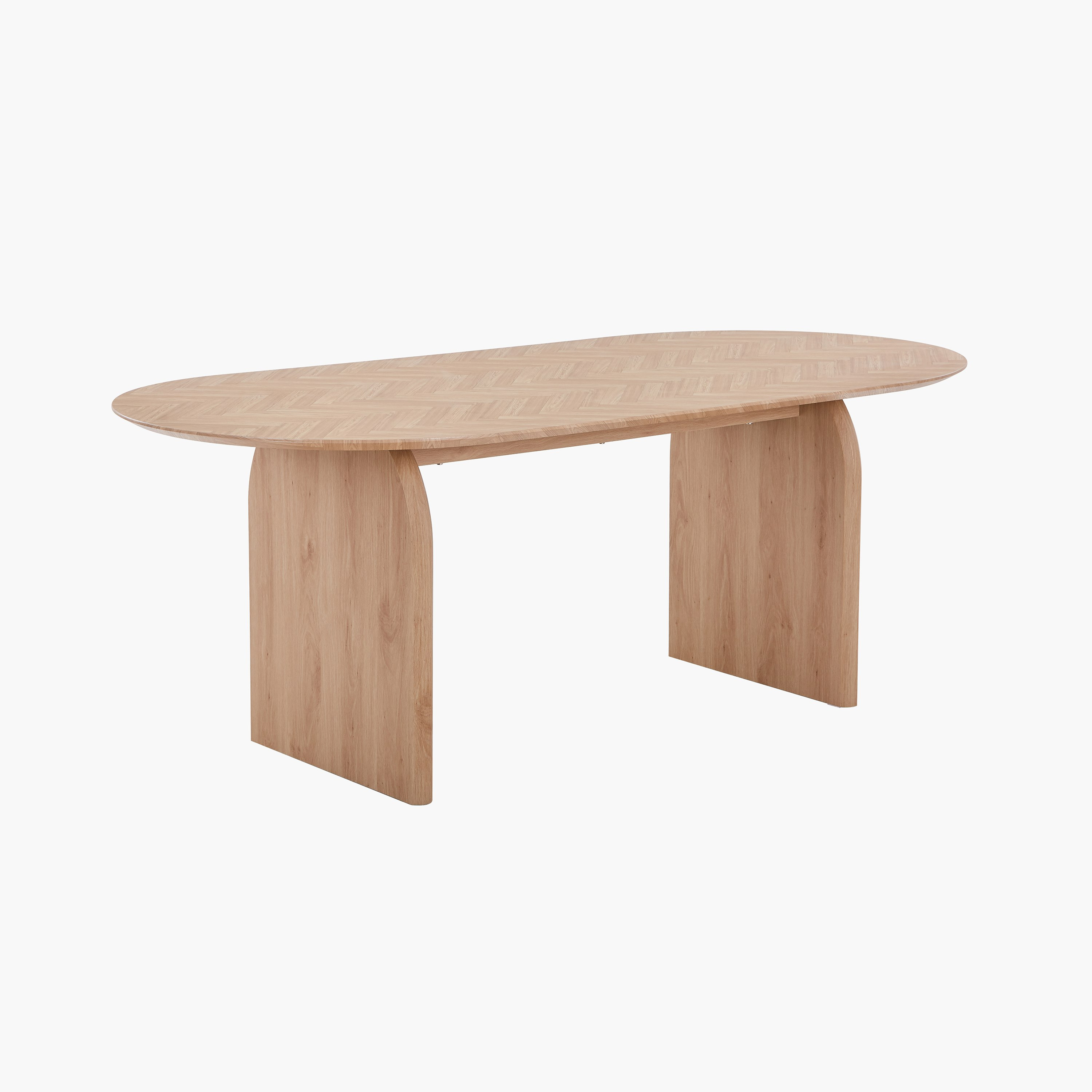 طقم طاولة سفرة بيضاوية 6 مقاعد من هيميسفير-hbxfurniture-diningtablesandsets-diningsets-sixseater-image-4