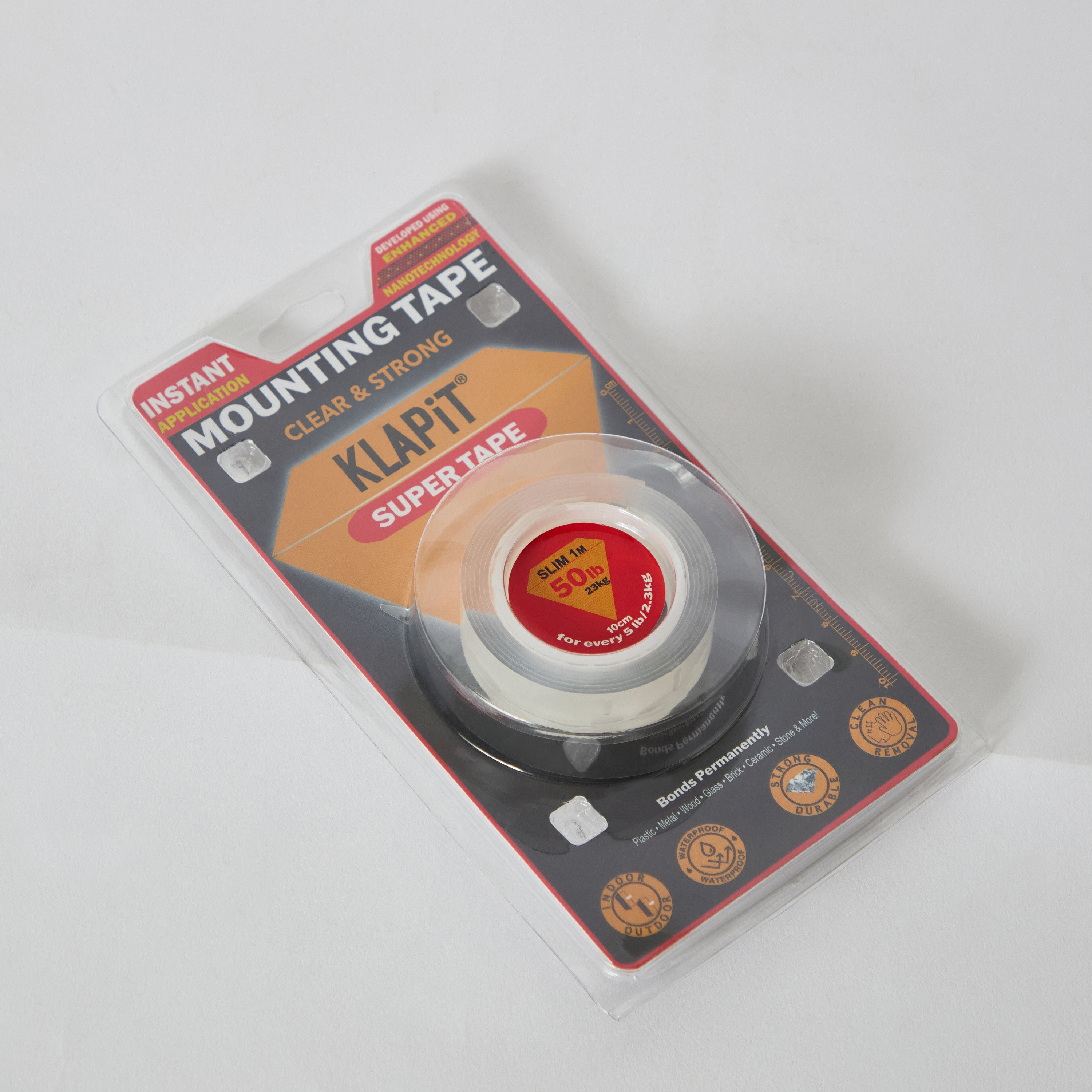 KLAPiT Slim Mounting Tape - 1 m-hbxdecorandfurnishings-homeaccessories-novelties-image-5