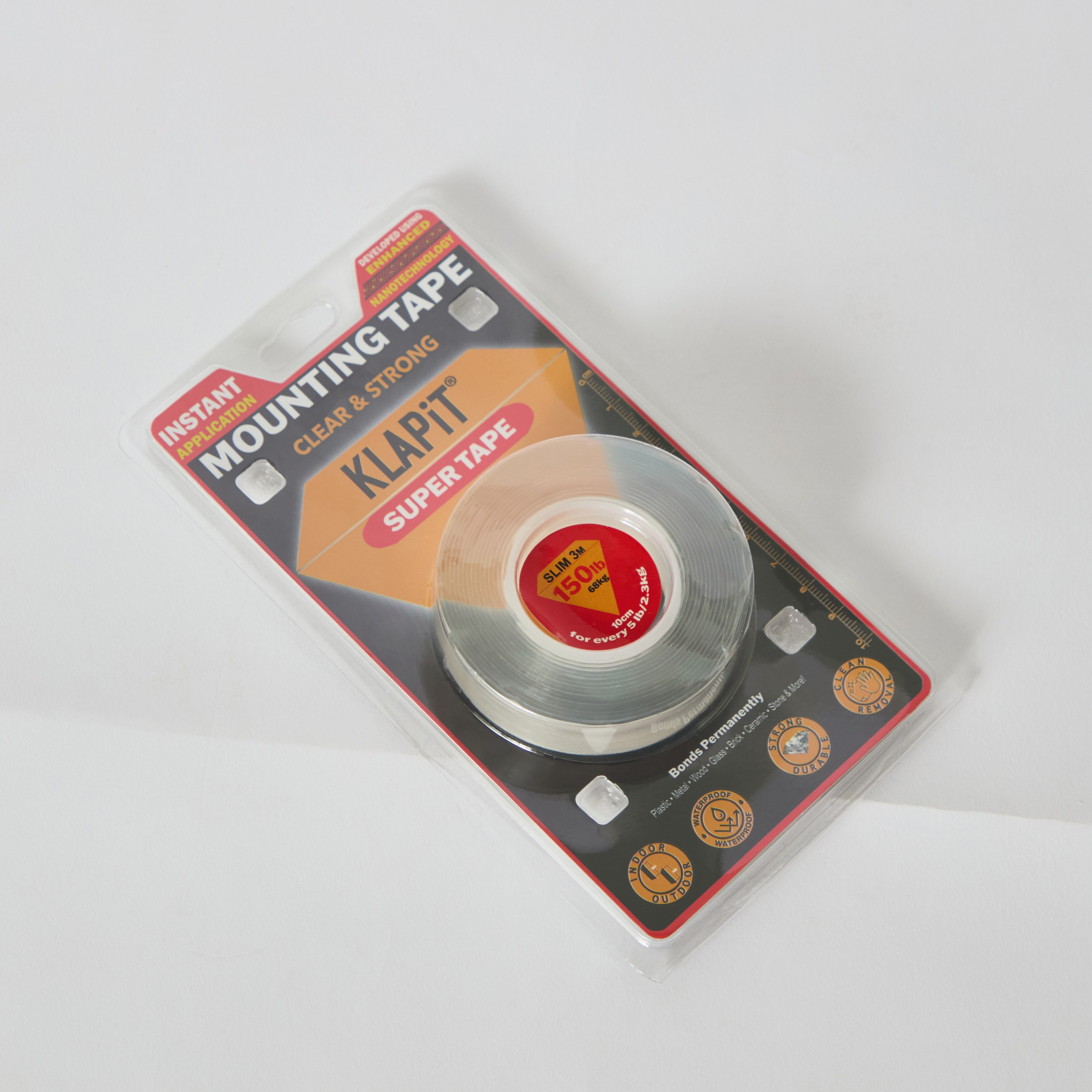 KLAPiT Slim Mounting Tape - 3 m-hbxdecorandfurnishings-homeaccessories-novelties-image-5