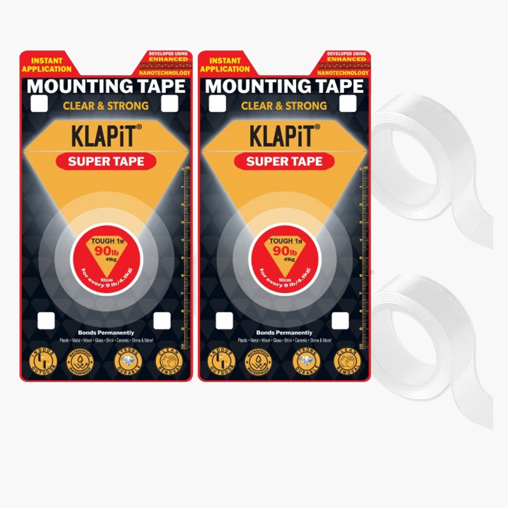 KLAPiT Tough Mounting Tape - 1 m-hbxdecorandfurnishings-homeaccessories-novelties-image-15