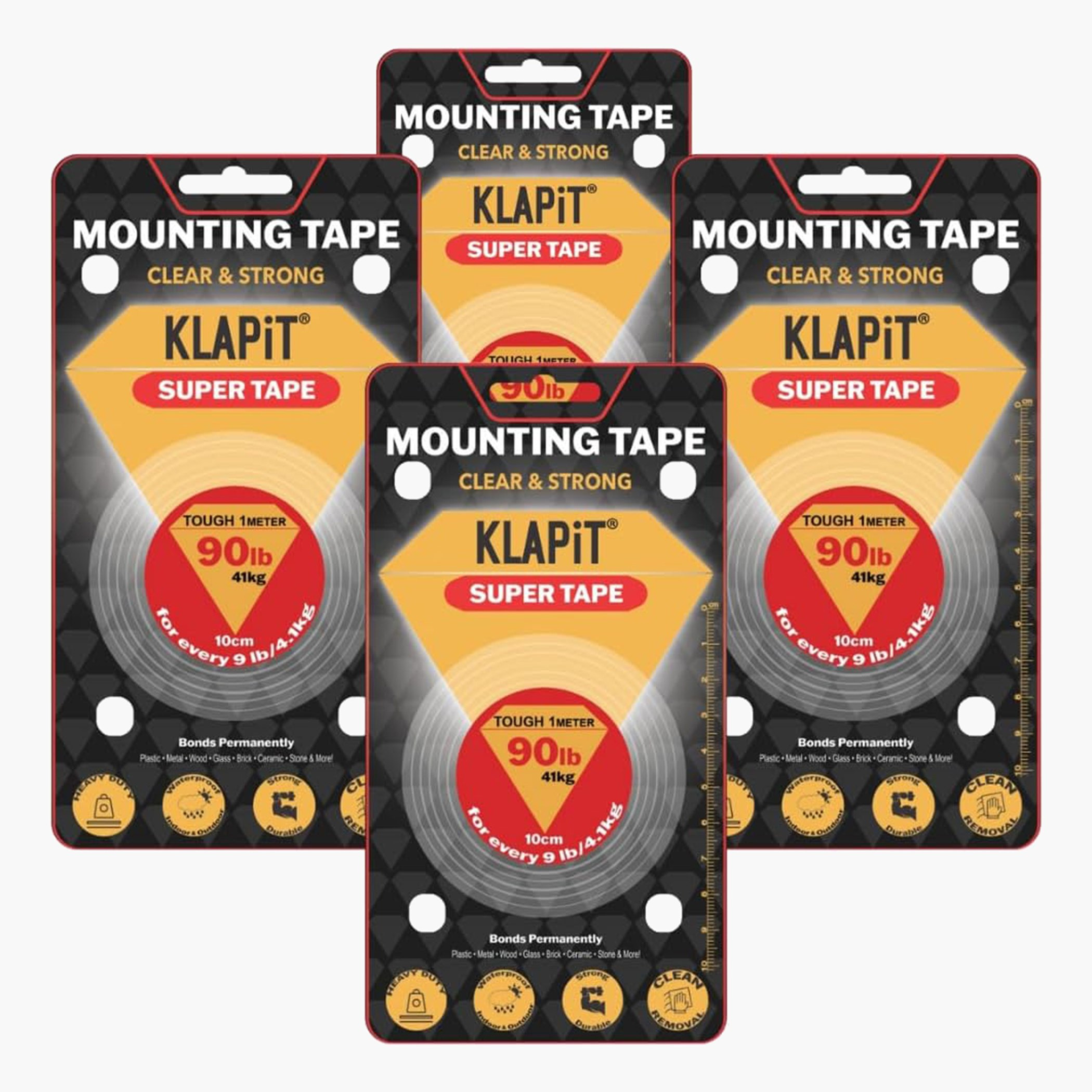 KLAPiT Tough Mounting Tape - 1 m-hbxdecorandfurnishings-homeaccessories-novelties-image-7