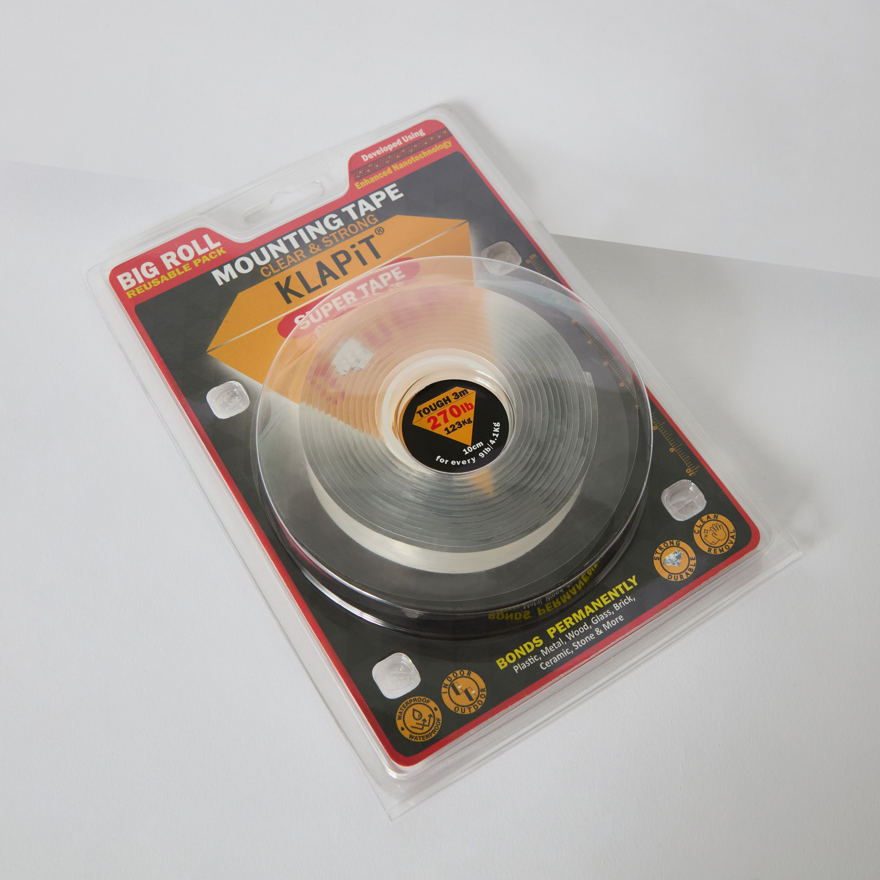 KLAPiT Tough Super Tape - 3 m-hbxdecorandfurnishings-homeaccessories-novelties-image-4