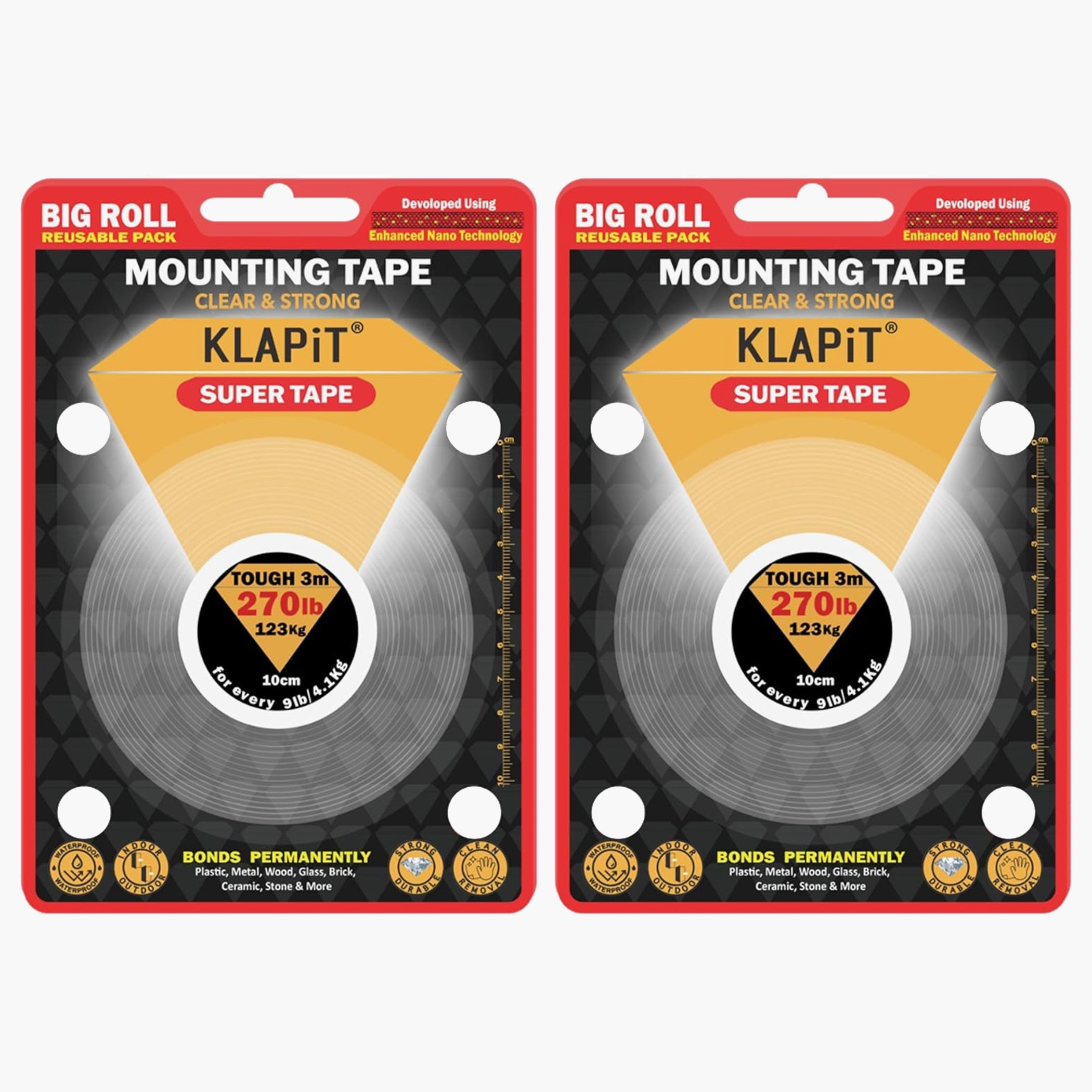 KLAPiT Tough Super Tape - 3 m-hbxdecorandfurnishings-homeaccessories-novelties-image-6