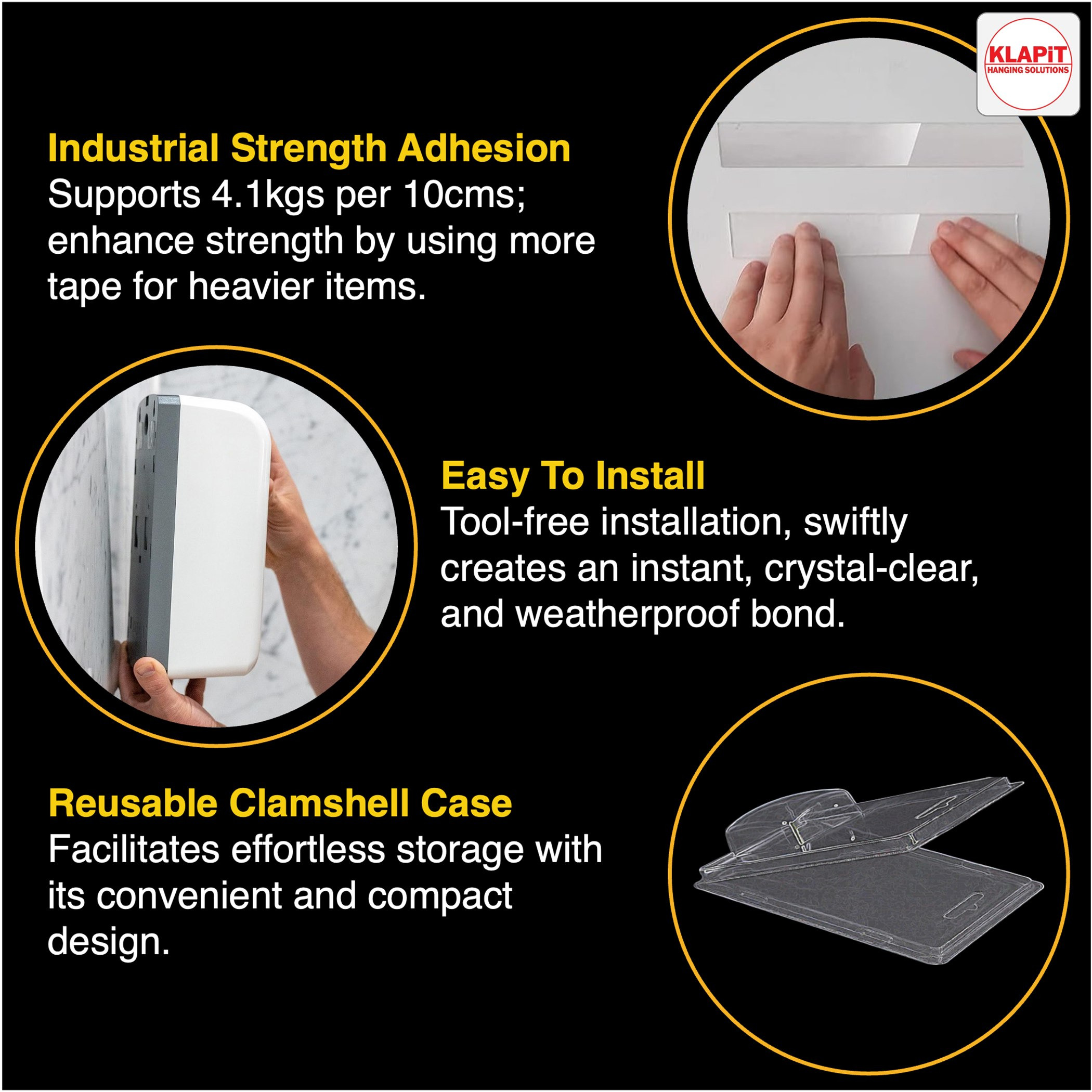KLAPiT Tough Super Tape - 3 m-hbxdecorandfurnishings-homeaccessories-novelties-image-9