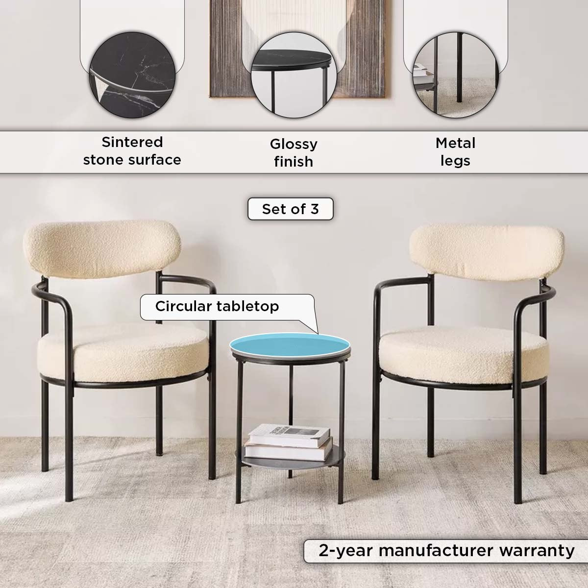 Spear 2-Seater Tea Table Set-hbxfurniture-diningtablesandsets-diningsets-twoseater-image-13