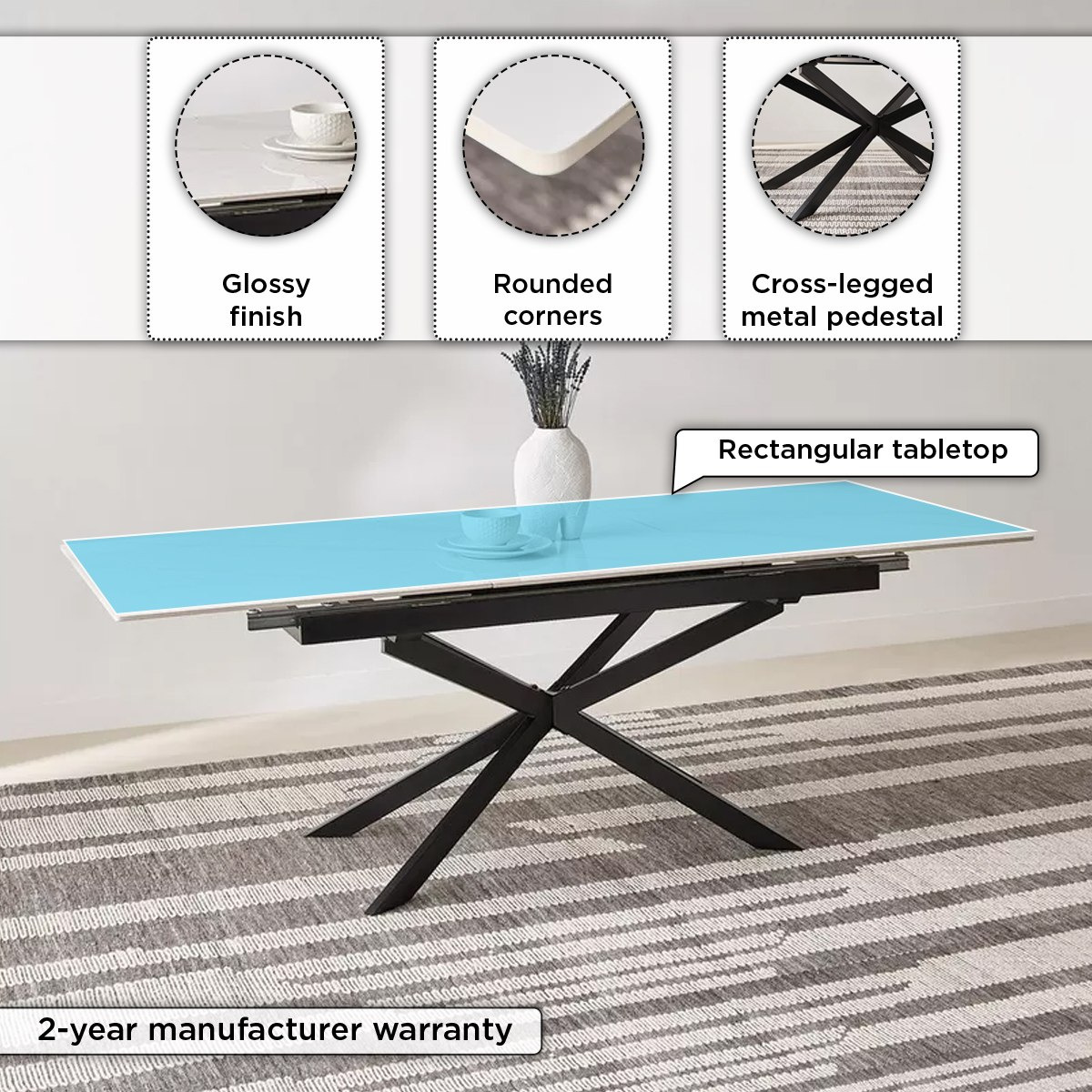 طاولة سفرة قابلة للتمديد 6-8 مقاعد من الحجر الملبد من نافارو-hbxfurniture-diningroom-diningtables-eightseater-image-14