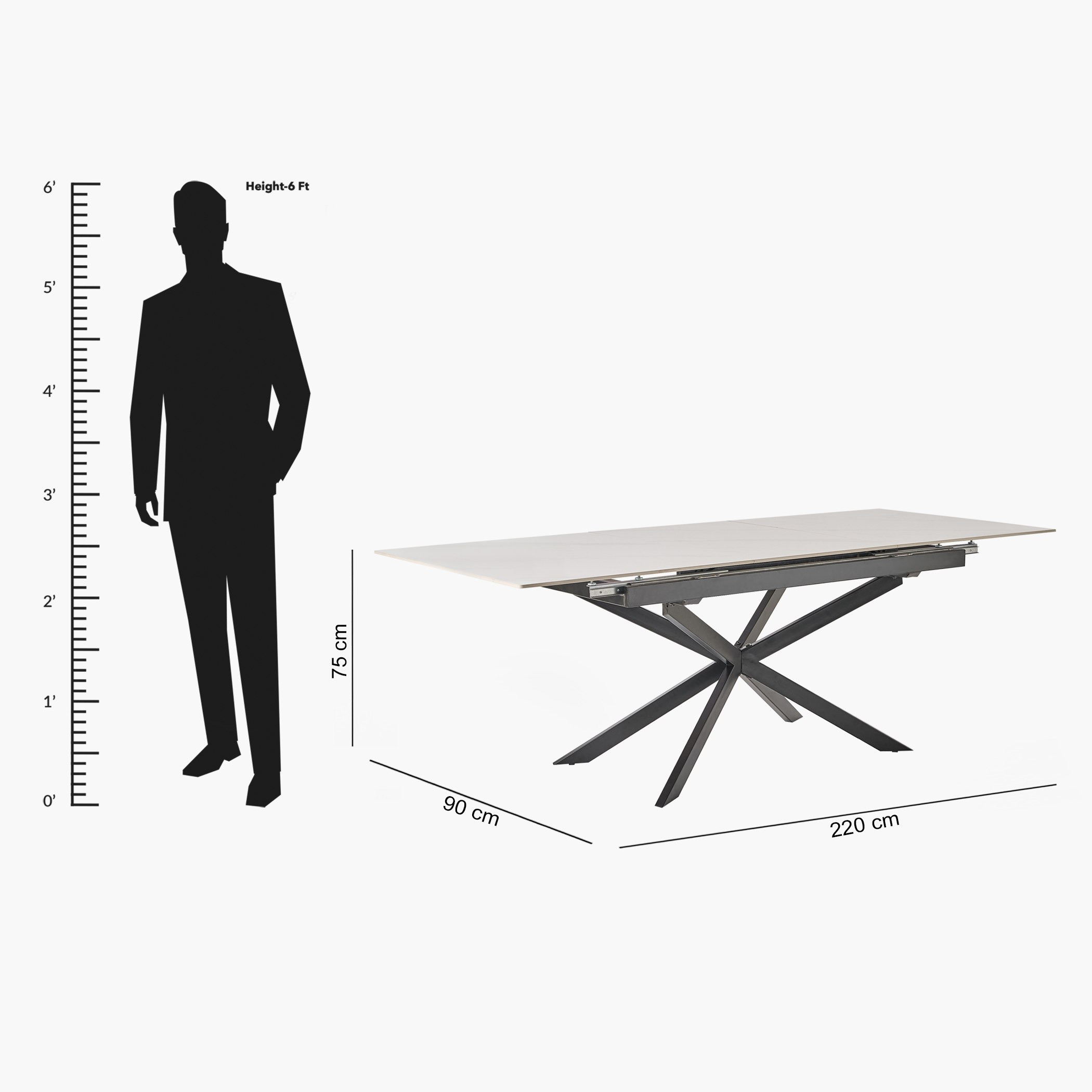 طاولة سفرة قابلة للتمديد 6-8 مقاعد من الحجر الملبد من نافارو-hbxfurniture-diningroom-diningtables-eightseater-image-16