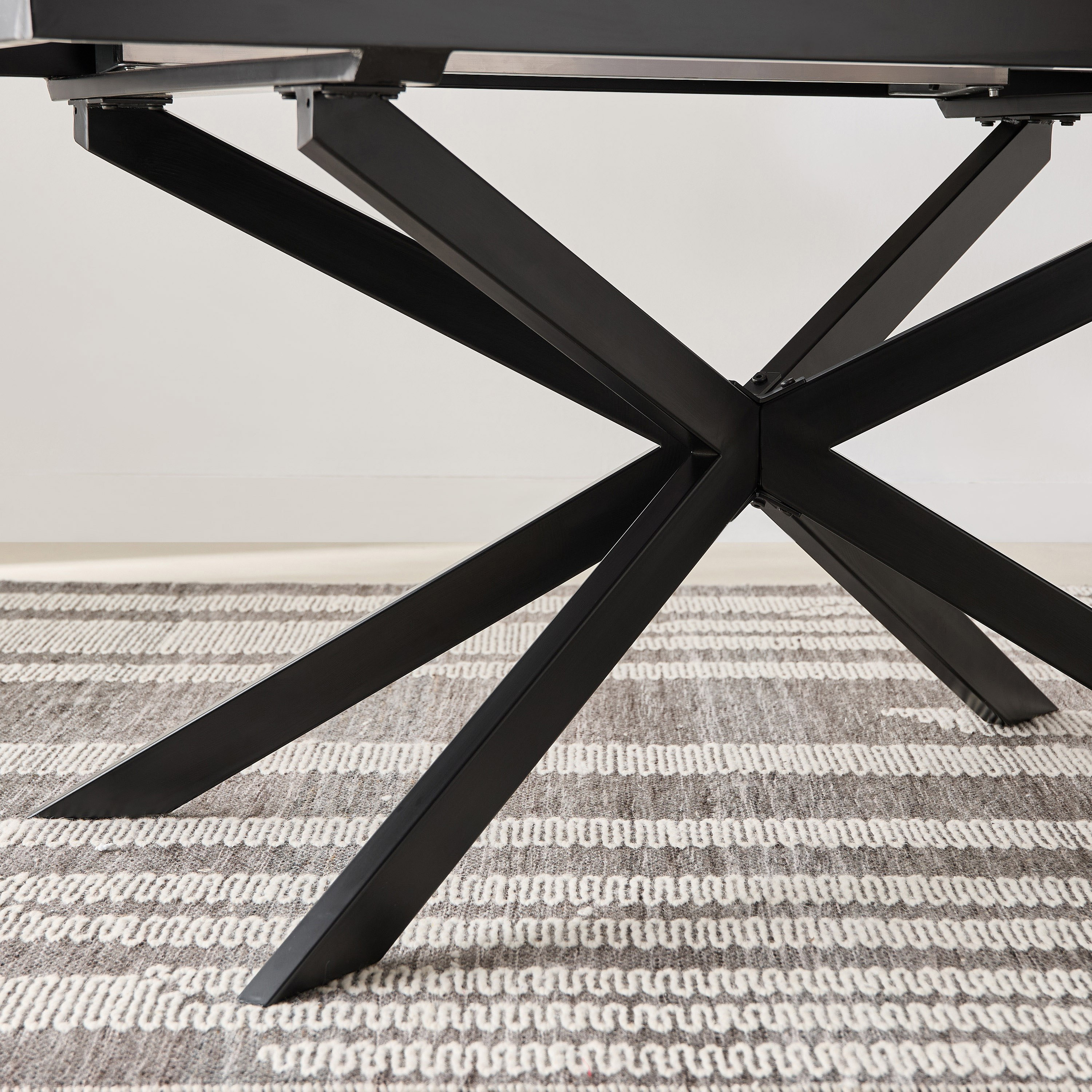 طاولة سفرة قابلة للتمديد 6-8 مقاعد من الحجر الملبد من نافارو-hbxfurniture-diningroom-diningtables-eightseater-image-6