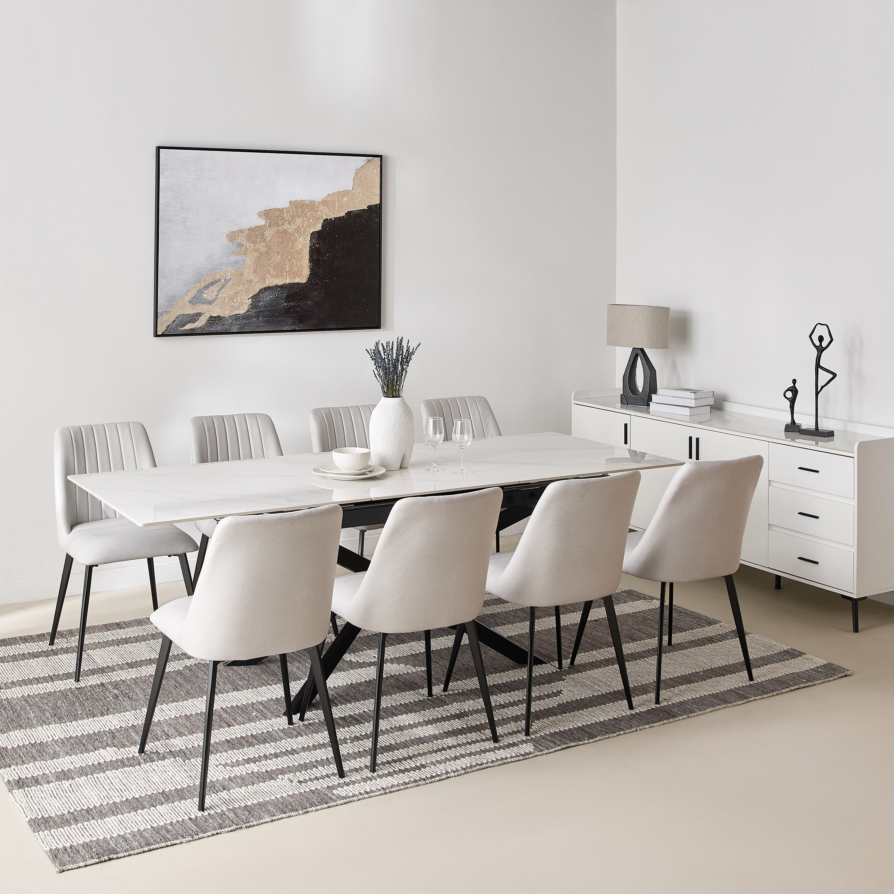 طاولة سفرة قابلة للتمديد 6-8 مقاعد من الحجر الملبد من نافارو-hbxfurniture-diningroom-diningtables-eightseater-image-8