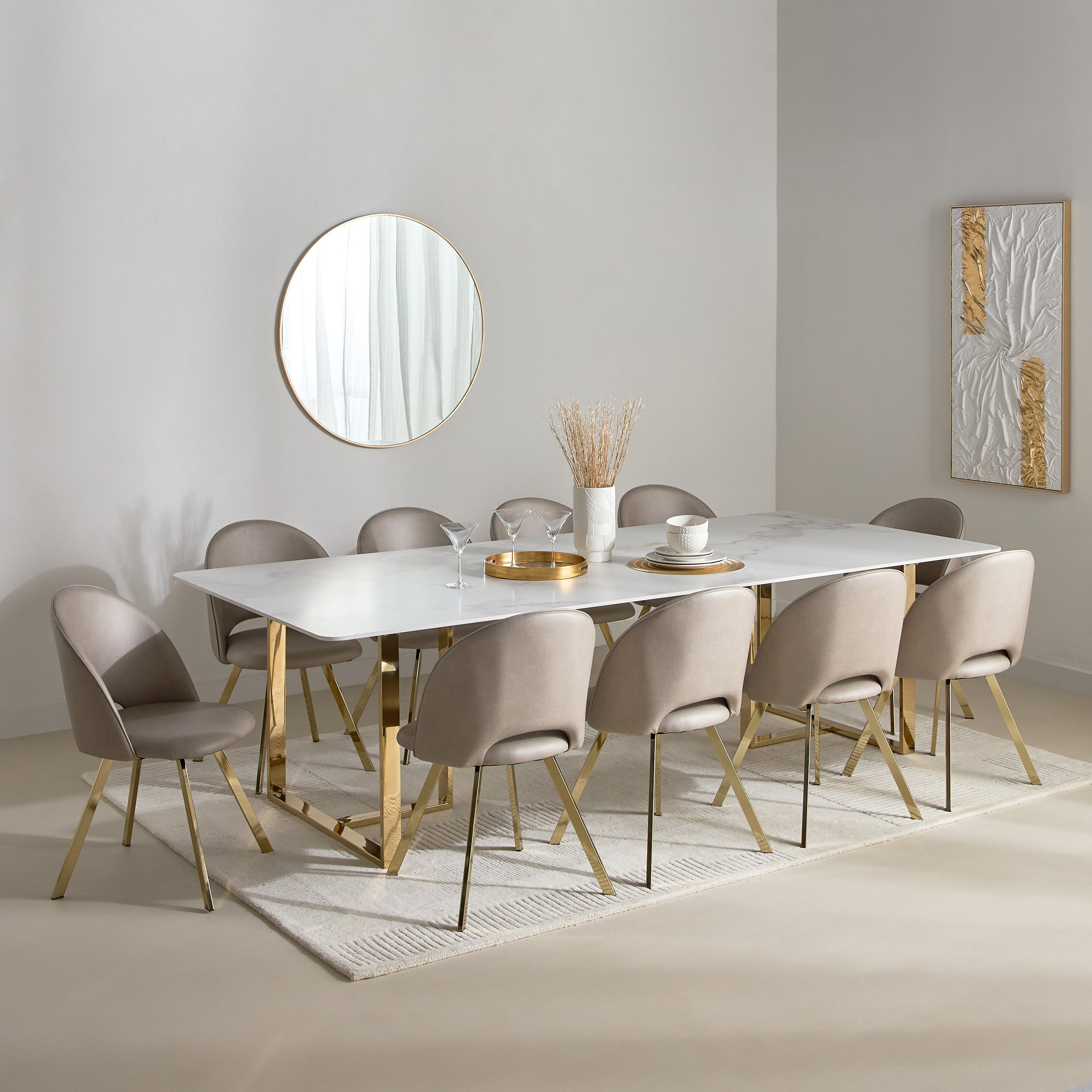 Pearl Lux 10-Seater Sintered Stone Dining Set-hbxfurniture-diningroom-diningsets-tenseater-image-11