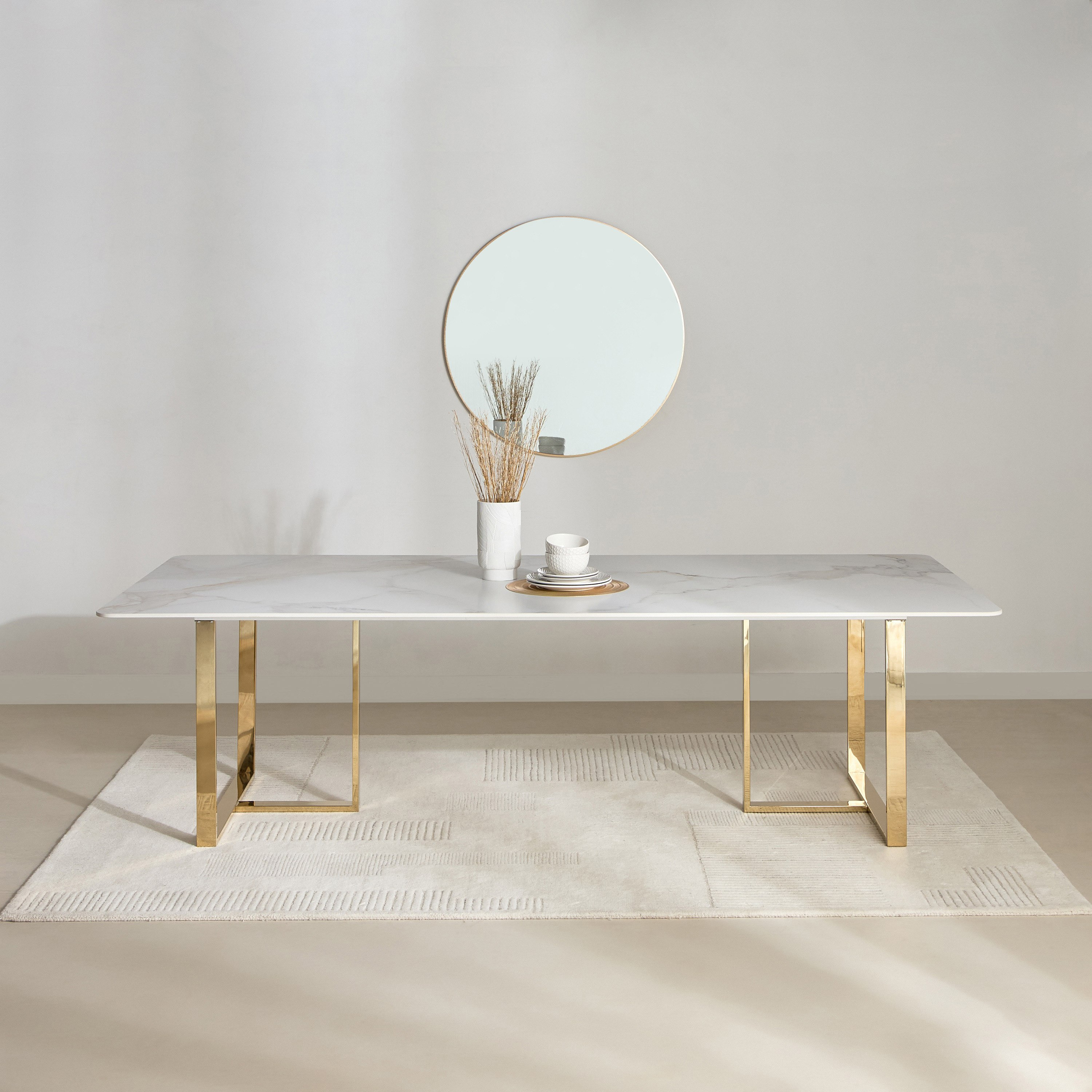 Pearl Lux 10-Seater Sintered Stone Dining Set-hbxfurniture-diningroom-diningsets-tenseater-image-3