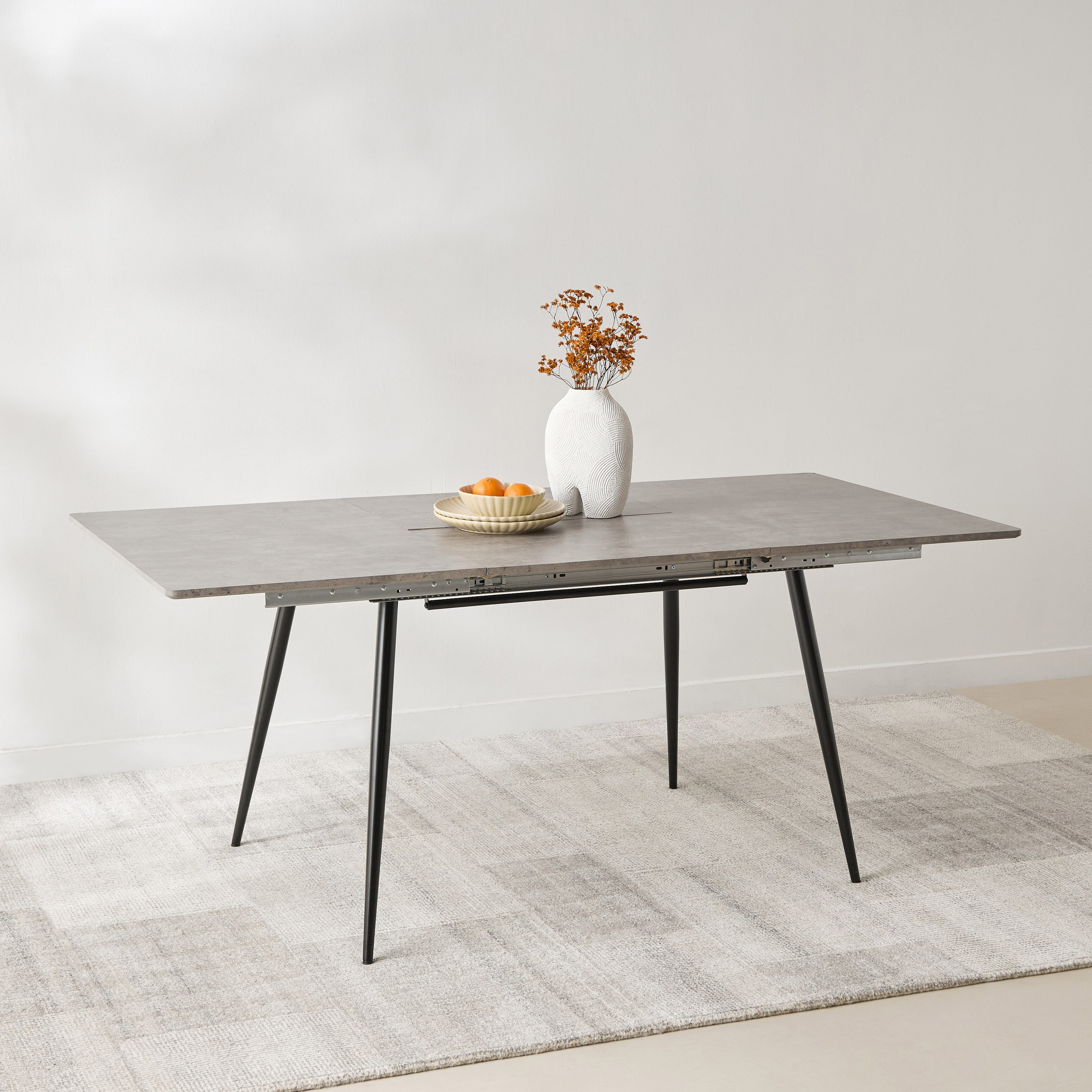 Replica 4-6 Seater Extendable Dining Table-hbxdiningroom-diningtablesandsets-diningtables-sixseater-image-1