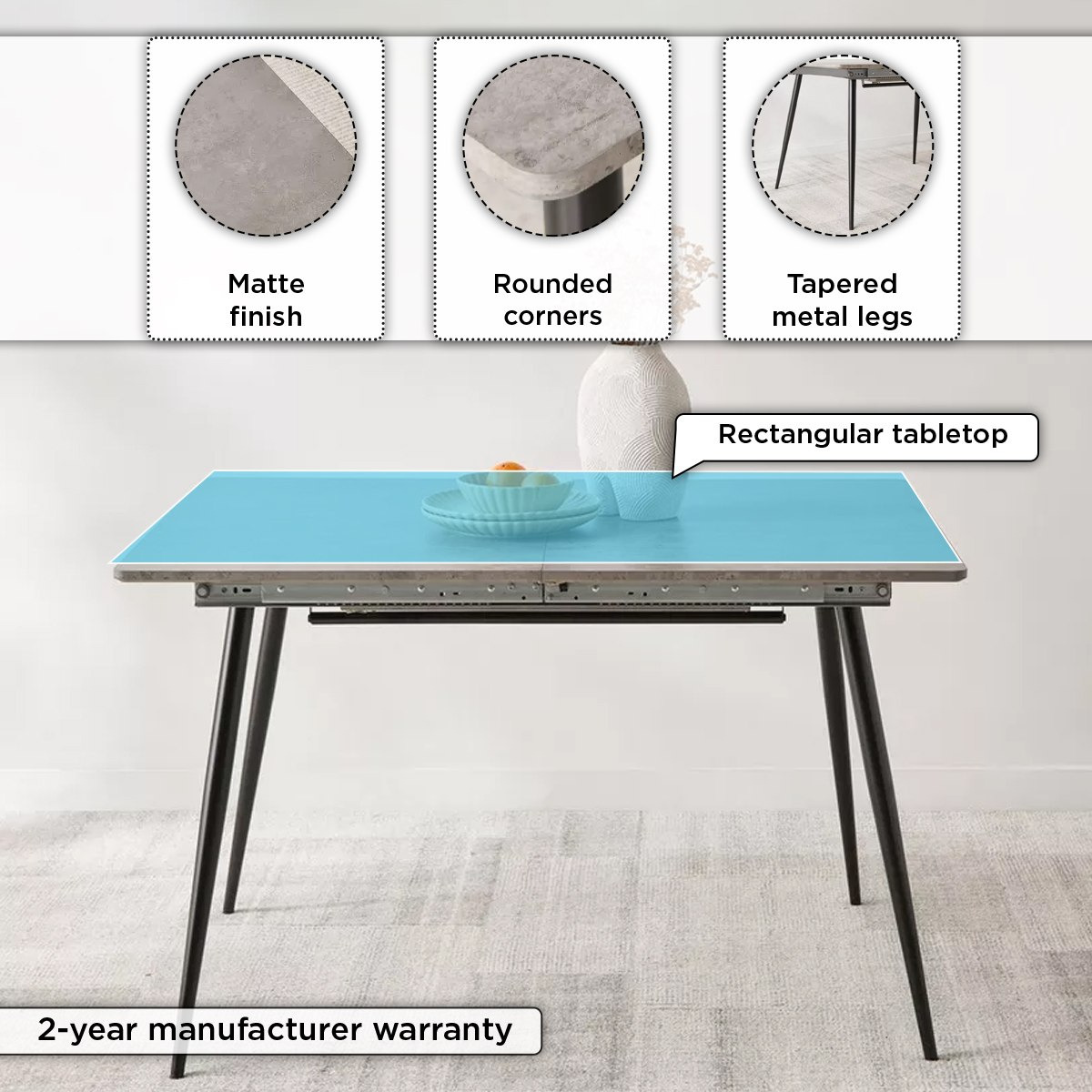 Replica 4-6 Seater Extendable Dining Table-hbxdiningroom-diningtablesandsets-diningtables-sixseater-image-12