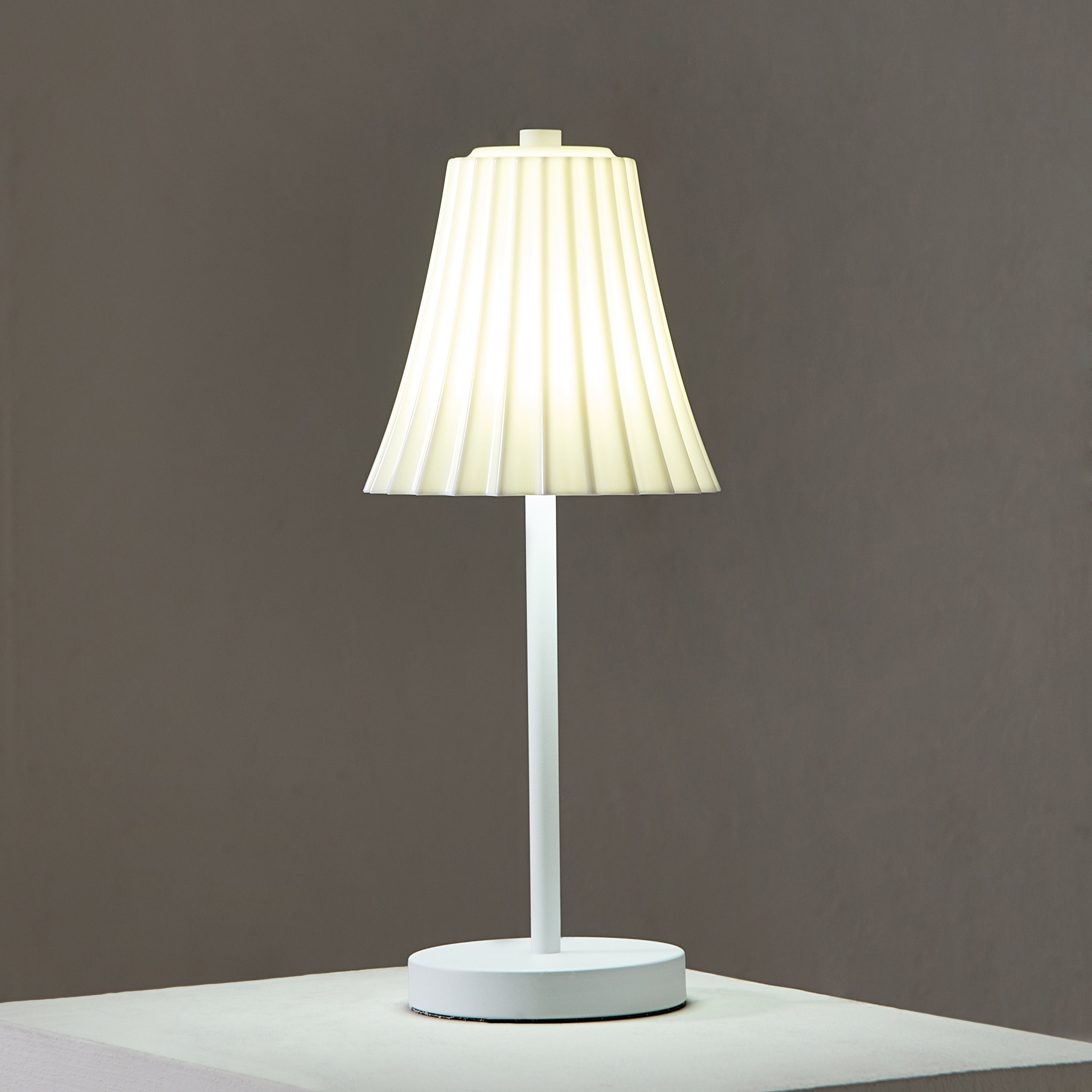 Sega 3-Colour Metal LED Table Lamp - 14x14x34 cm-hbxbedroom-lighting-tablelamps-image-2