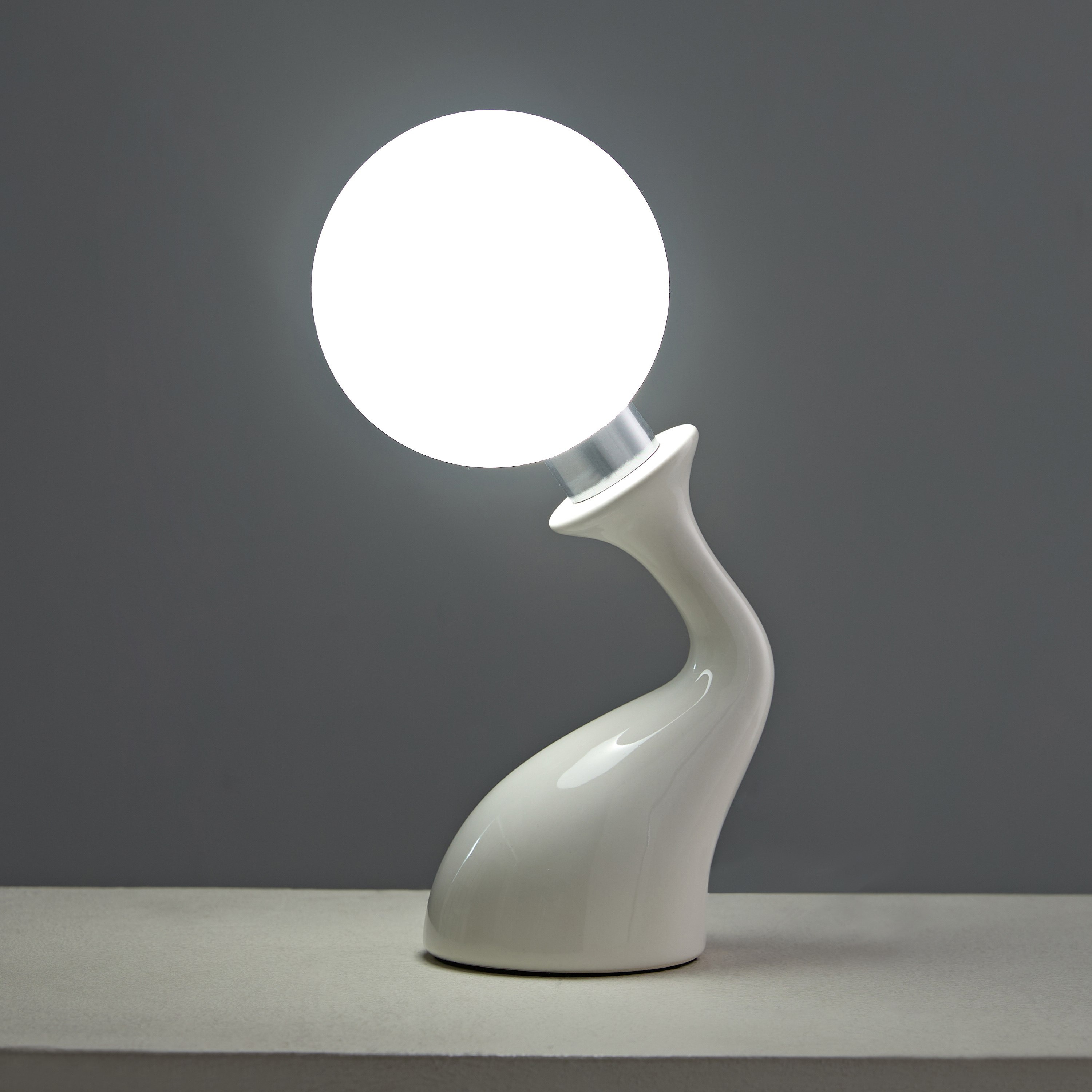 Sega Ceramic Table Lamp with Shade and USB Power Port  - 13x10x22.5 cm-hbxbedroom-lighting-tablelamps-image-2