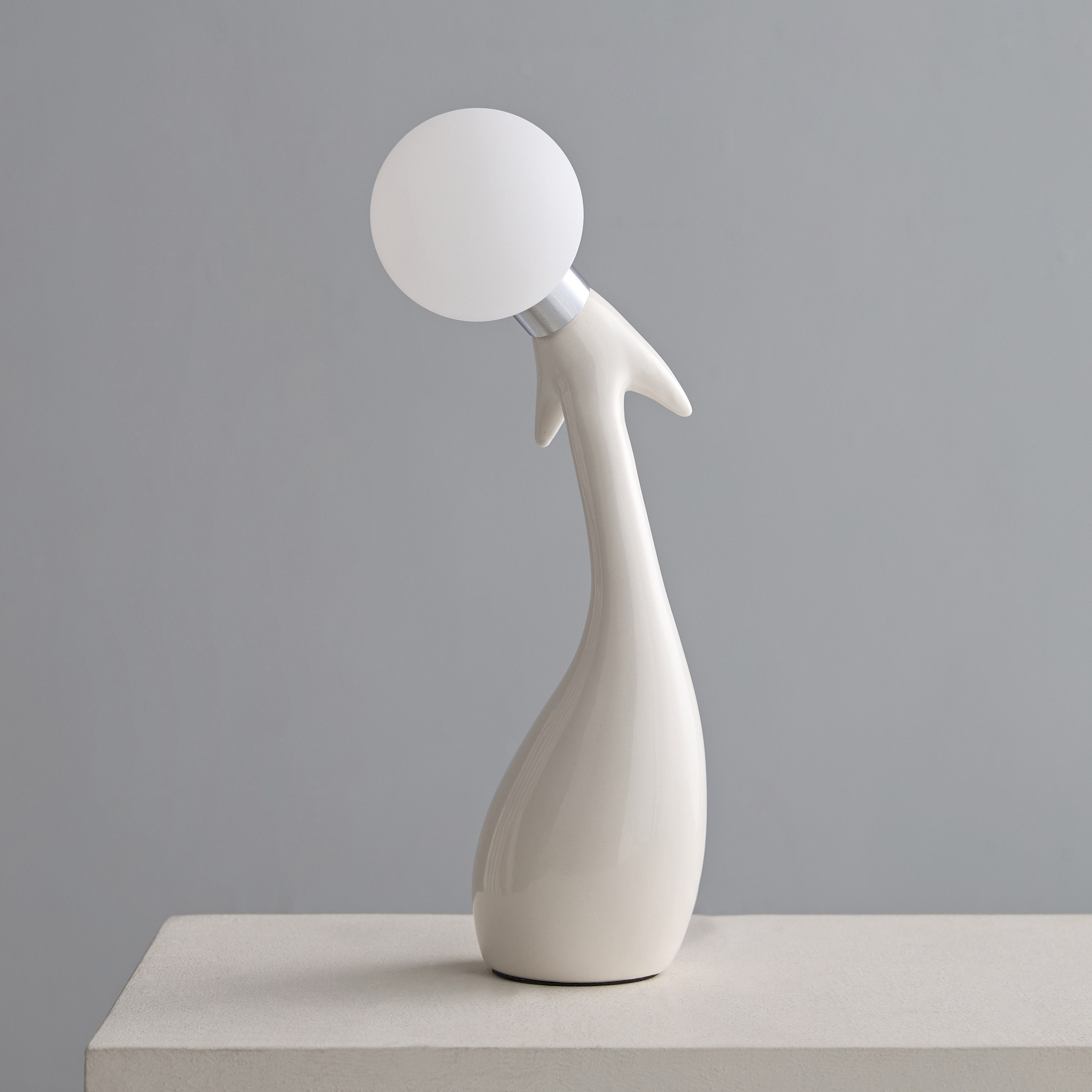 Sega Ceramic Table Lamp with USB Power Port and 3-Colour Light - 10x10x34 cm-hbxbedroom-lighting-tablelamps-image-1