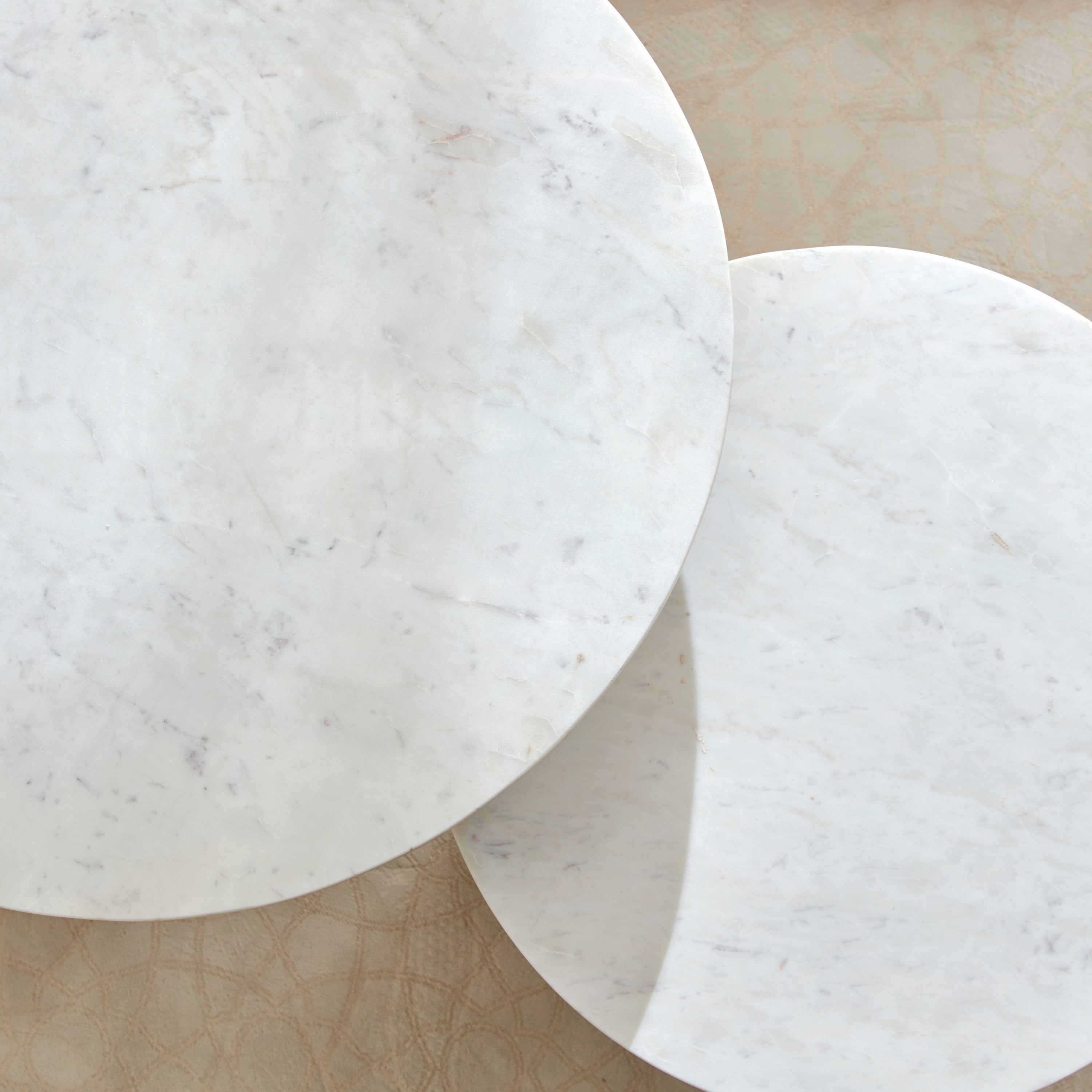 Cavon Fluted NXT 2-Piece Genuine Marble Top Round Coffee Table with Solid Wood Base-PROMO_HB_UAE_HBX10_250526-image-8