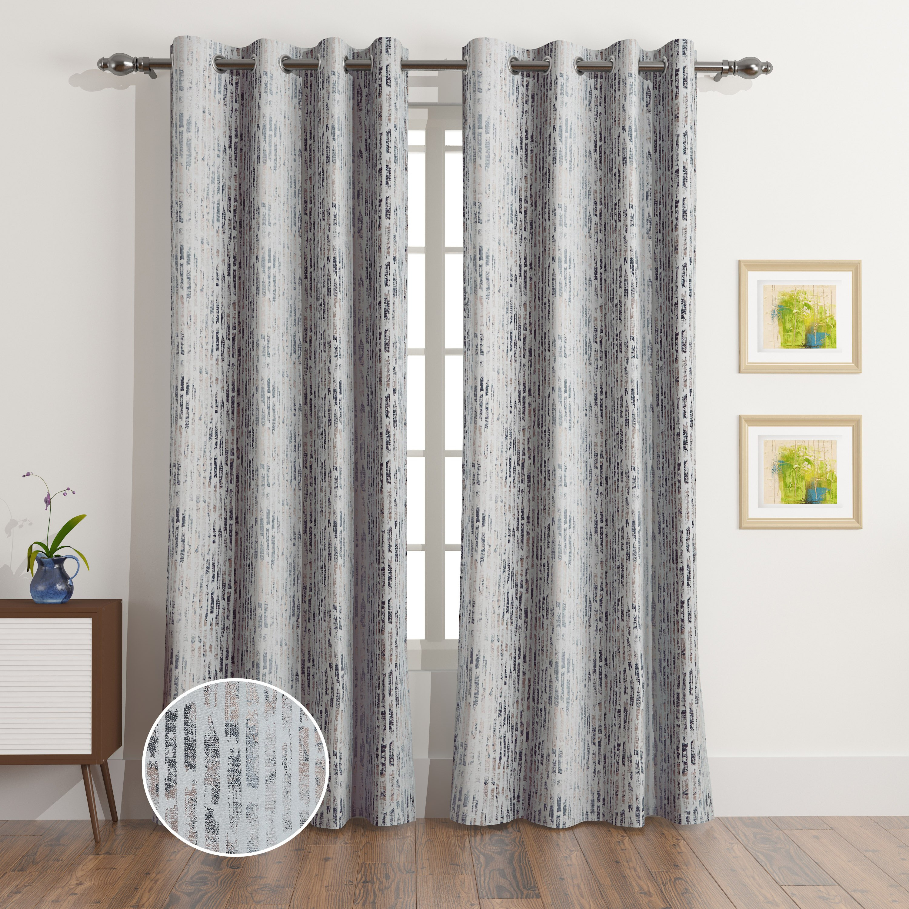 Emma Claude 2-Piece Jacquard Curtain Set - 135x280 cm-PROMO_HB_AE_B2G2_011025-image-1