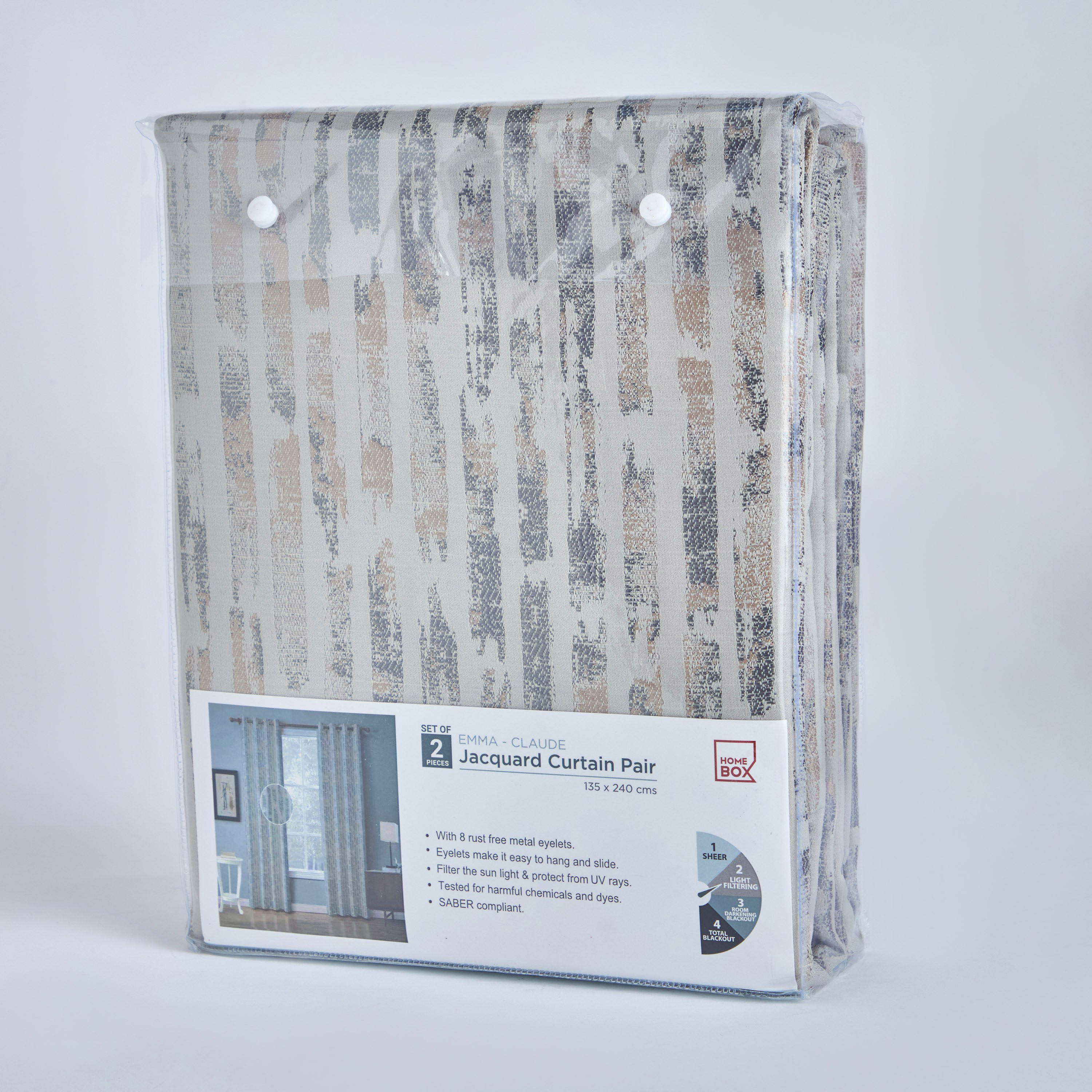Emma Claude 2-Piece Jacquard Curtain Set - 135x280 cm-PROMO_HB_AE_B2G2_011025-image-5
