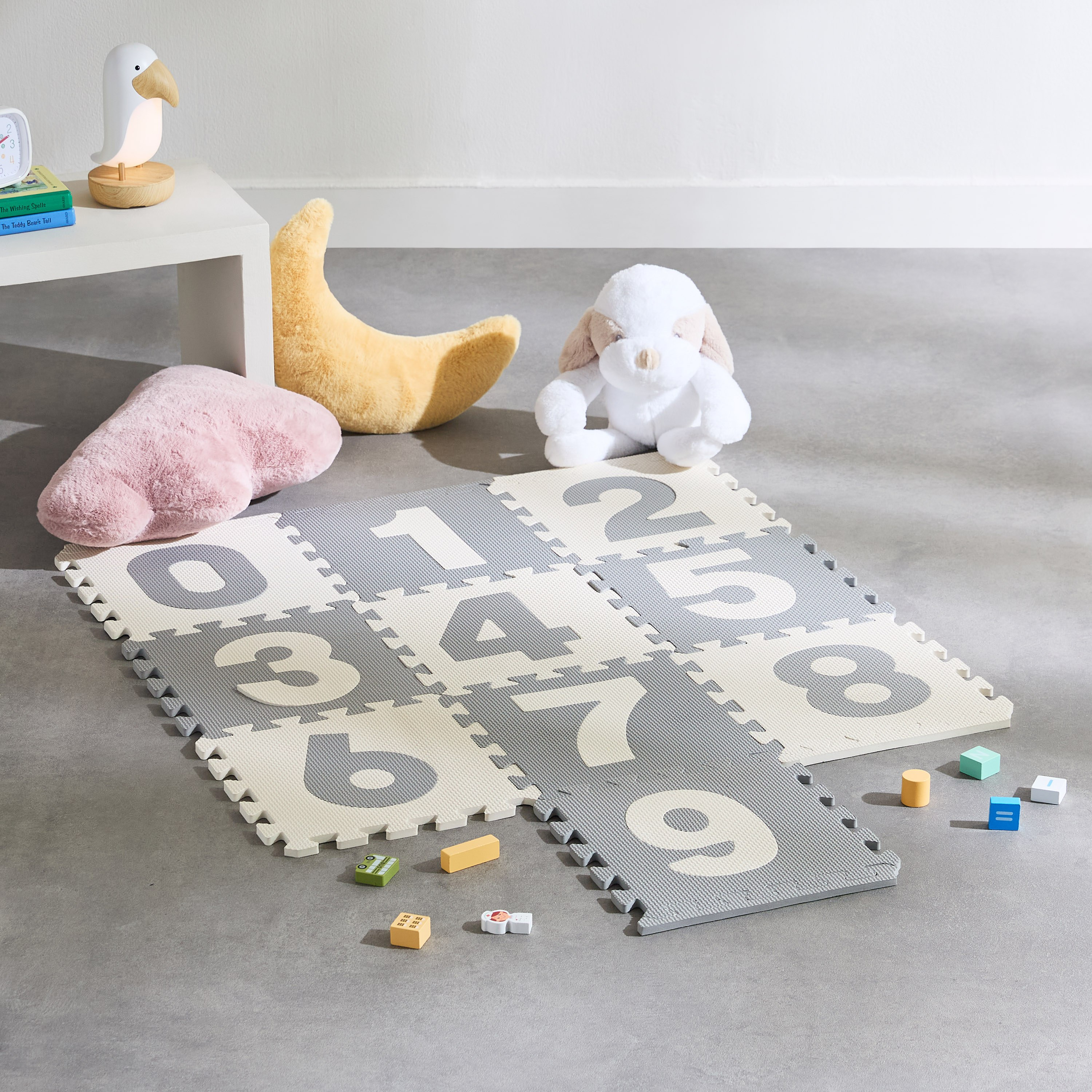 طقم بساط لعب إسفنجي بتصميم أرقام 10 قطع من ميستيفاي - 30x30x1 سم-hbxhomeware-hbxkidsandyouth-image-4