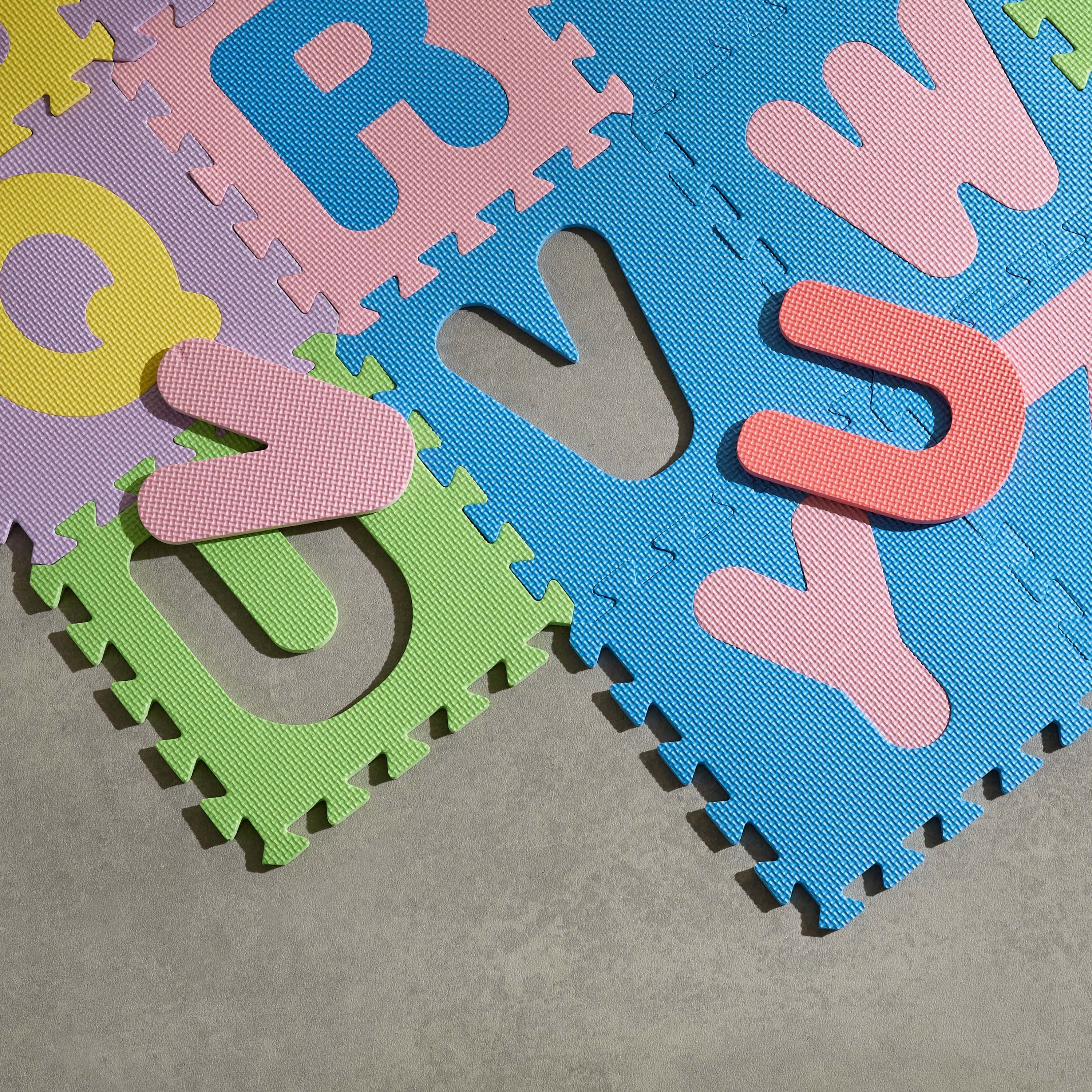 Mystify Foam 26-Piece Playmat Alphabet with Cutout Mat Set - 30x30x1 cm-hbxhomeware-hbxkidsandyouth-image-3