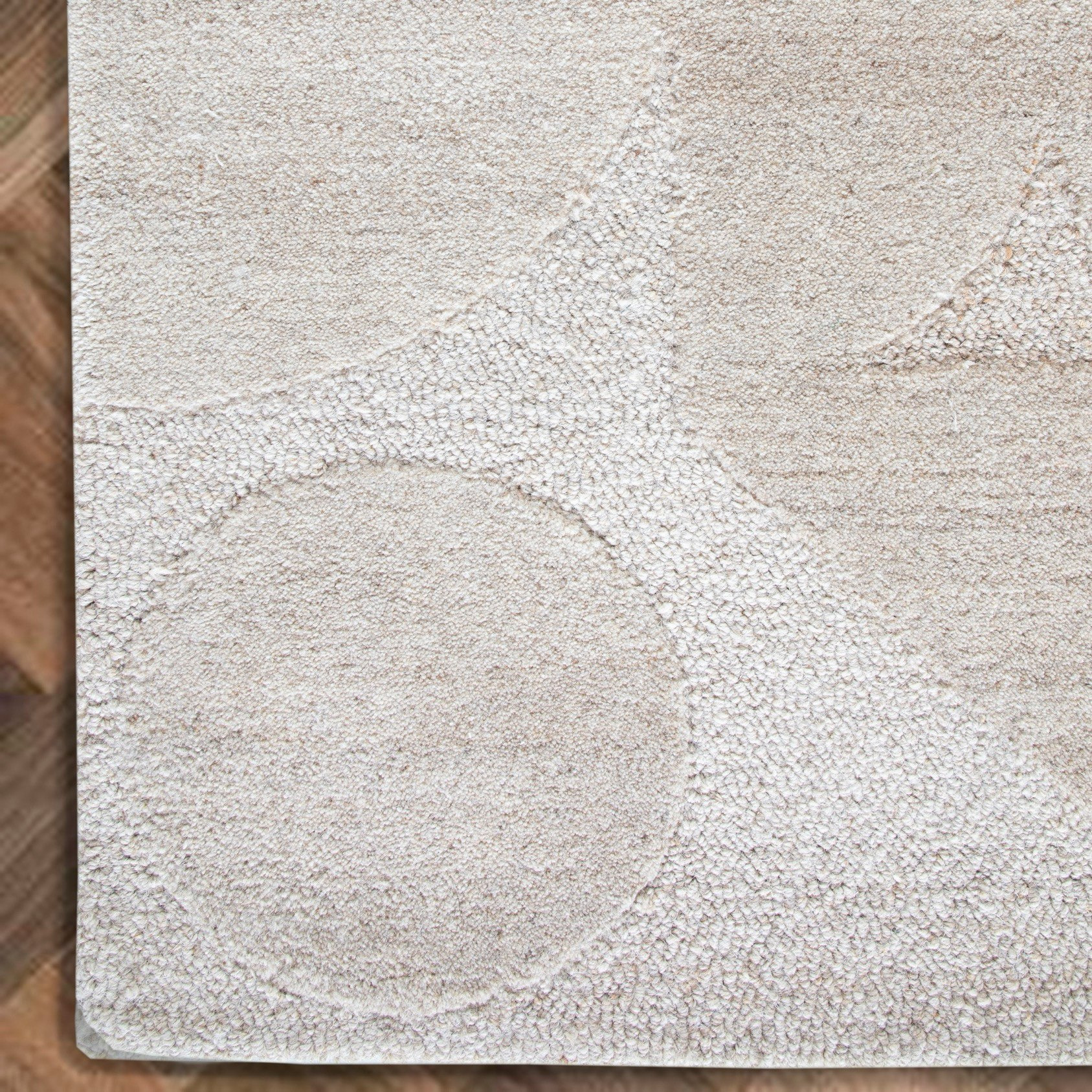 سجادة صوف معنقدة يدويًا بونيتا من كسبة - 80x230 سم-hbxdecorandfurnishings-floorcoverings-rugs-image-4