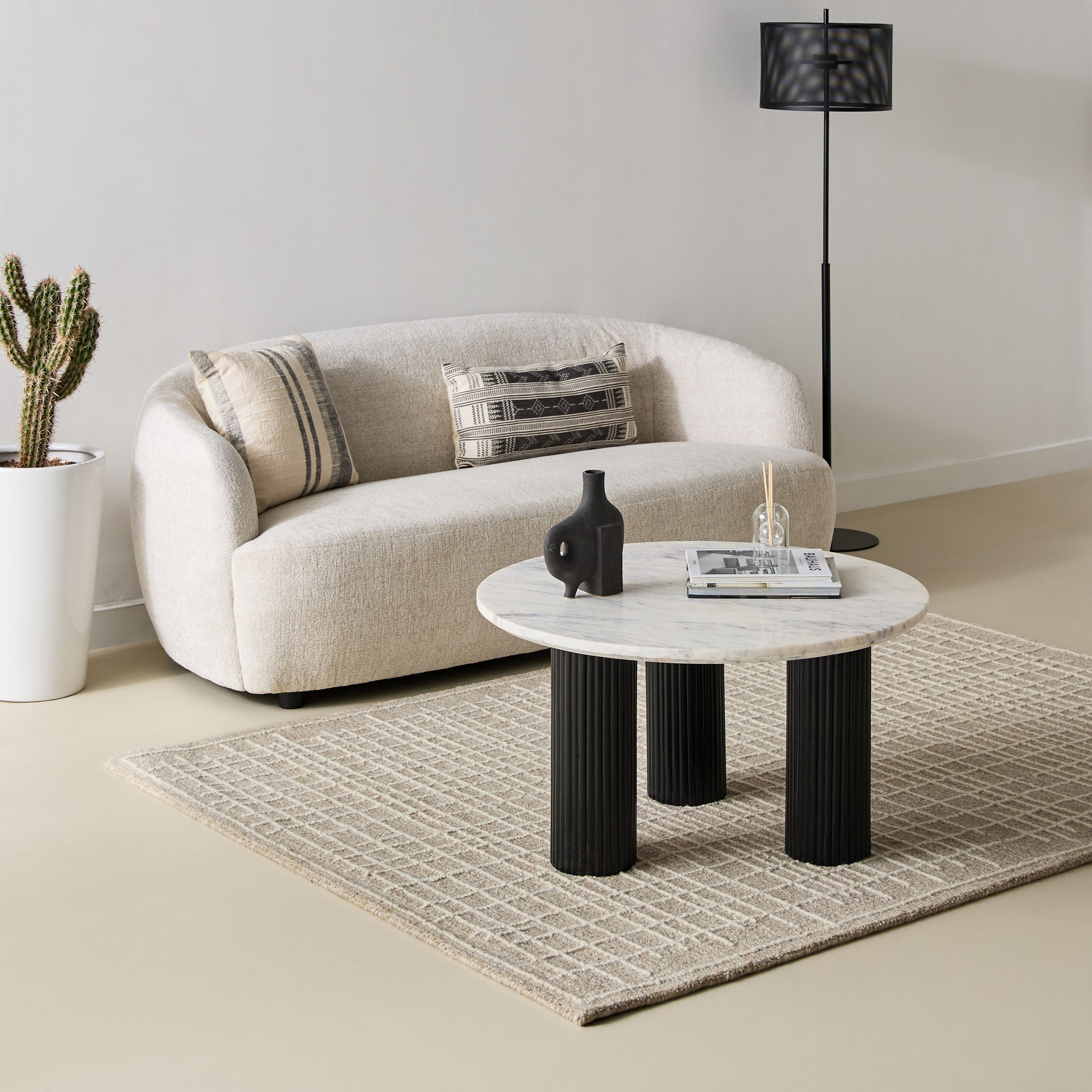 سجادة صوف مصنوعة يدويًا أجات من قصبان - 160x230×350 سم-hbxdecorandfurnishings-floorcoverings-rugs-image-5