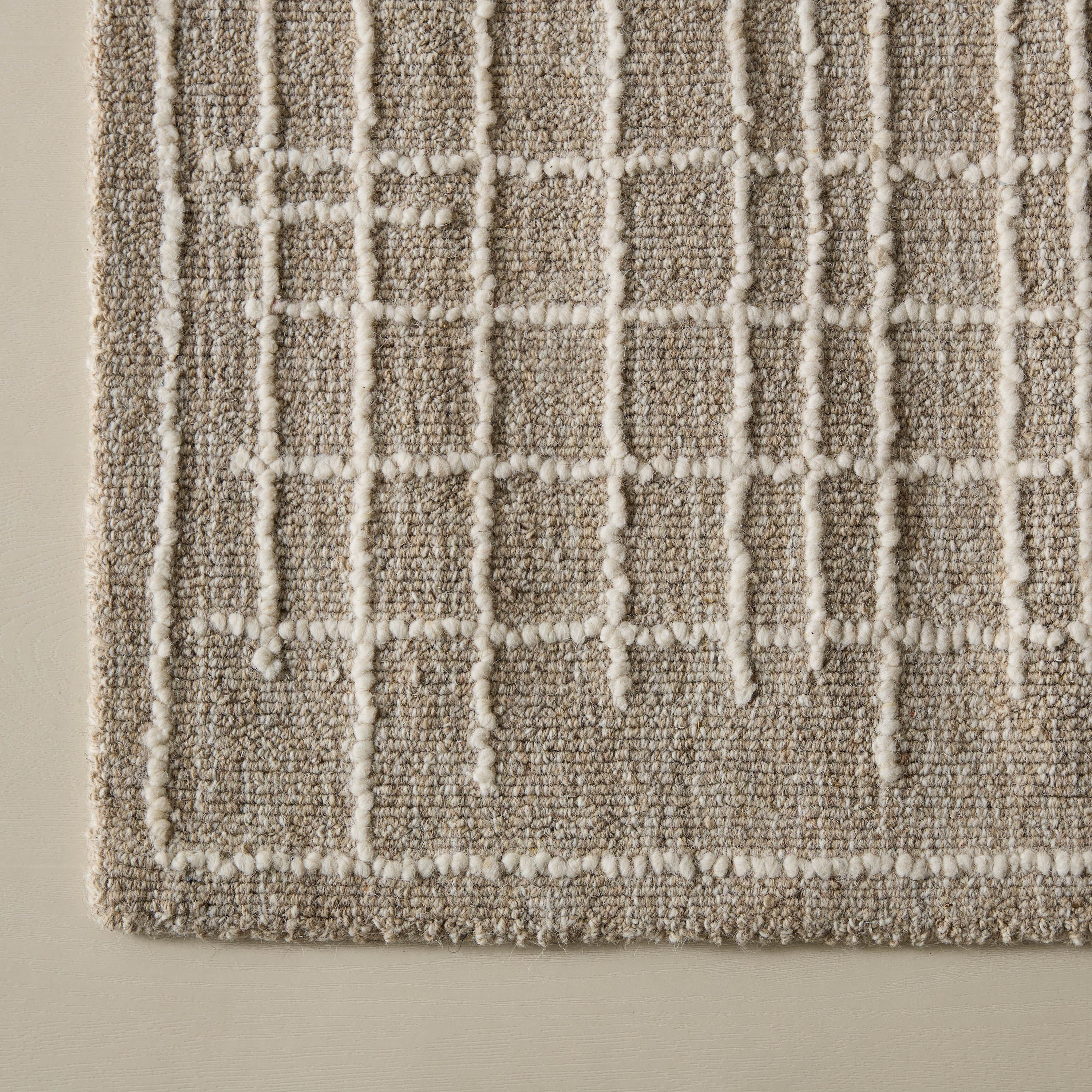 سجادة صوف مصنوعة يدويًا أجات من قصبان - 80x230×350 سم-hbxdecorandfurnishings-floorcoverings-rugs-image-2
