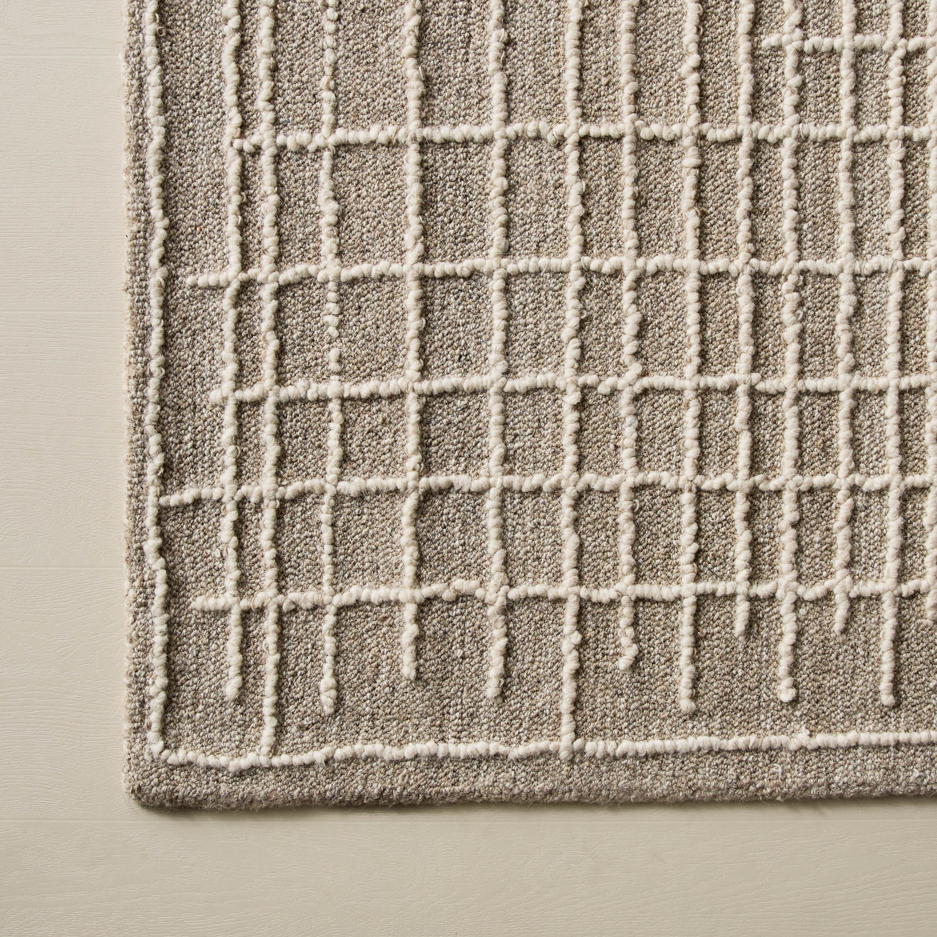 سجادة صوف مصنوعة يدويًا أجات من قصبان - 240×350 سم-hbxdecorandfurnishings-floorcoverings-rugs-image-2