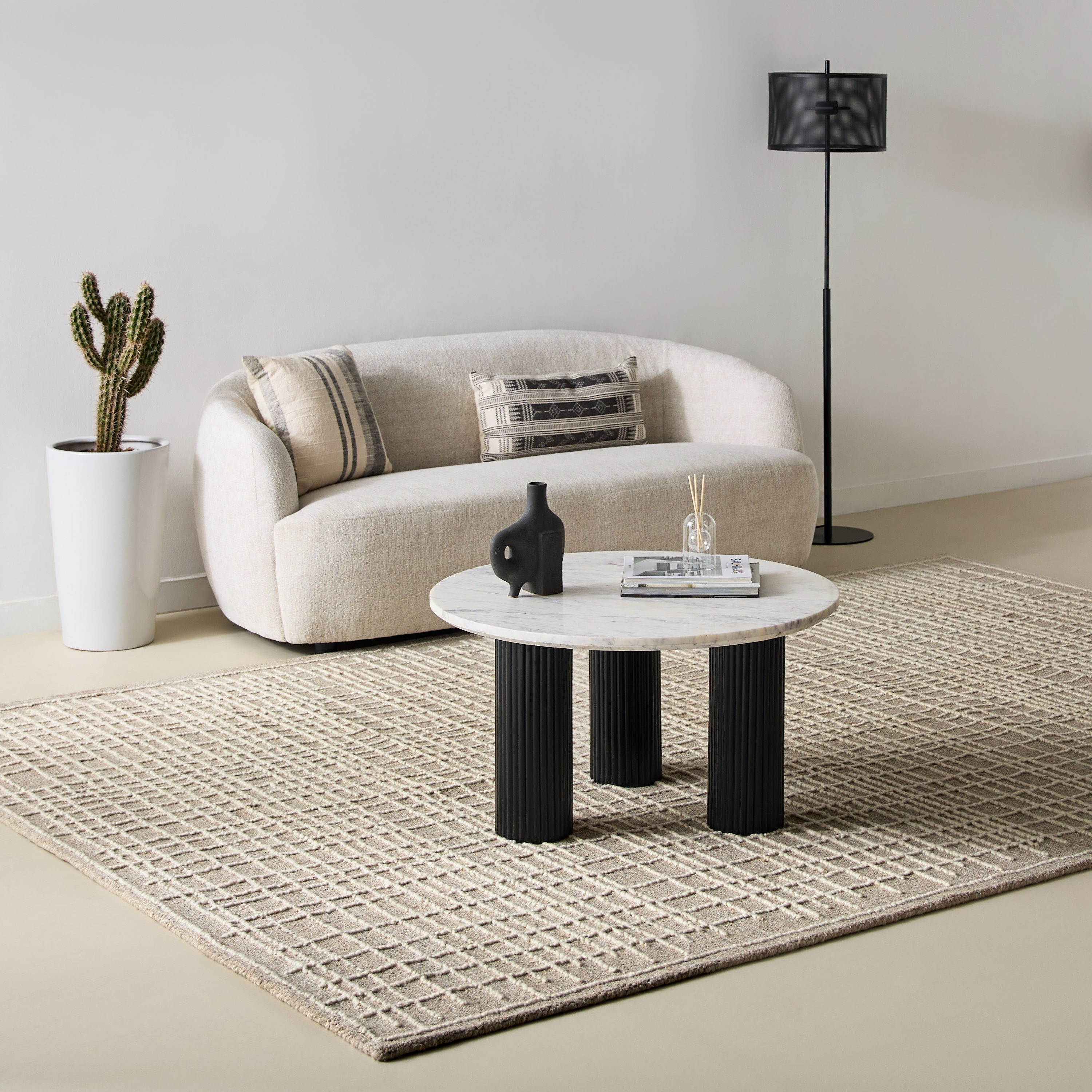 سجادة صوف مصنوعة يدويًا أجات من قصبان - 240×350 سم-hbxdecorandfurnishings-floorcoverings-rugs-image-5
