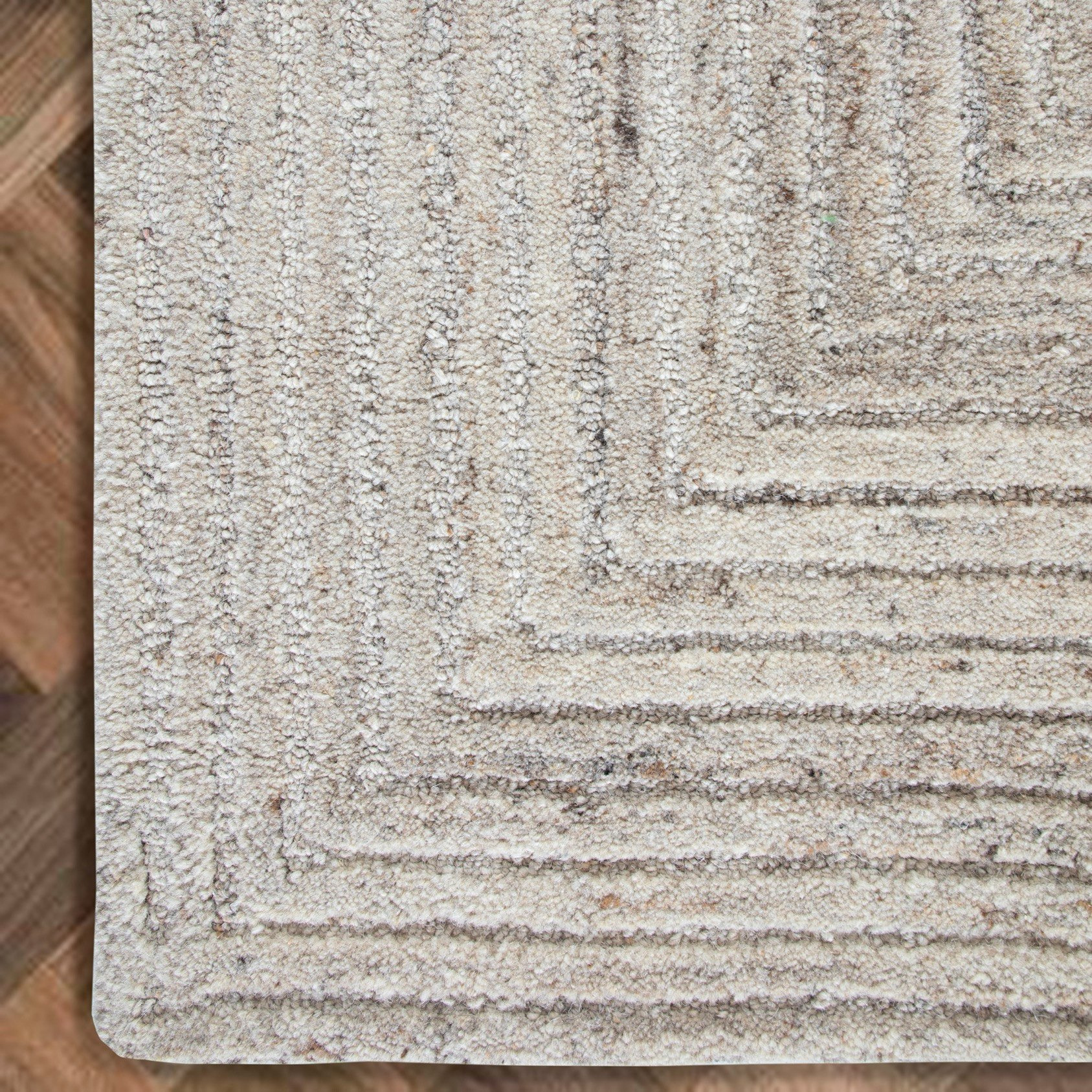 Kasbah Cersei Woollen Handtufted Rug - 160x230 cm-hbxdecorandfurnishings-floorcoverings-rugs-image-3