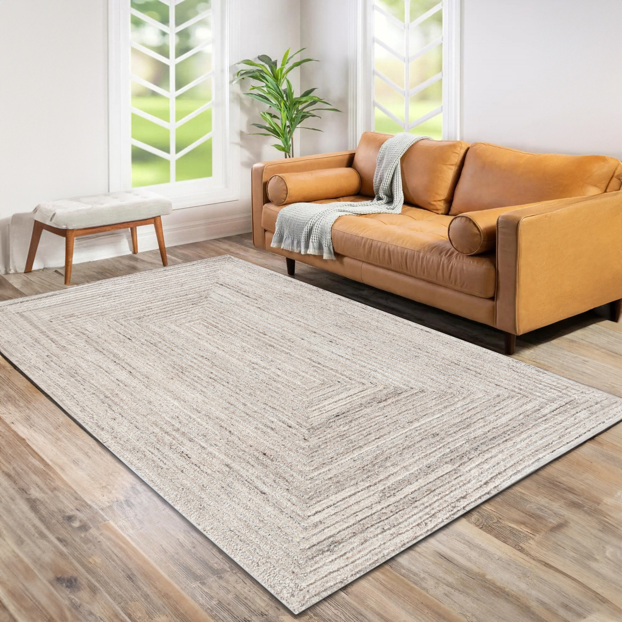 Kasbah Cersei Woollen Handtufted Rug - 240x350 cm-hbxdecorandfurnishings-floorcoverings-rugs-image-1